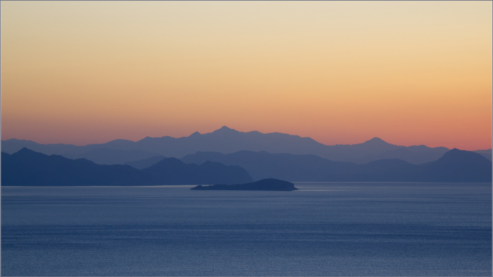 HELD BACK Dawn, Dionysos, Turkey by Steve Sampson