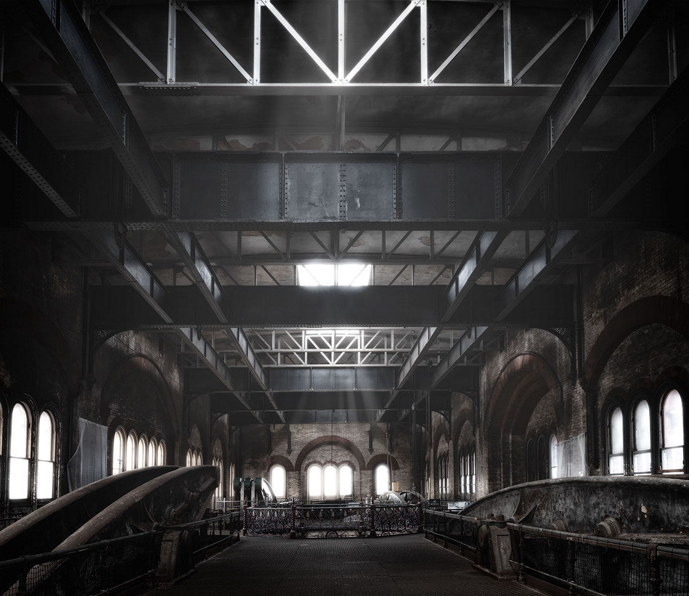 RUNNER-UP  Beams at Crossness Pumping Station by Mike Williamson