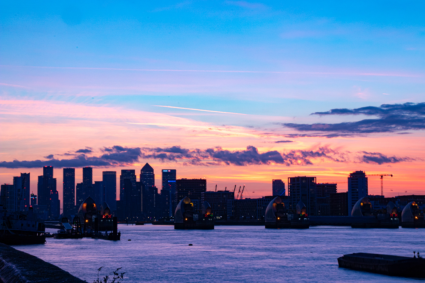 SCORE 9 Canary Wharf Twilight by Gareth Balle