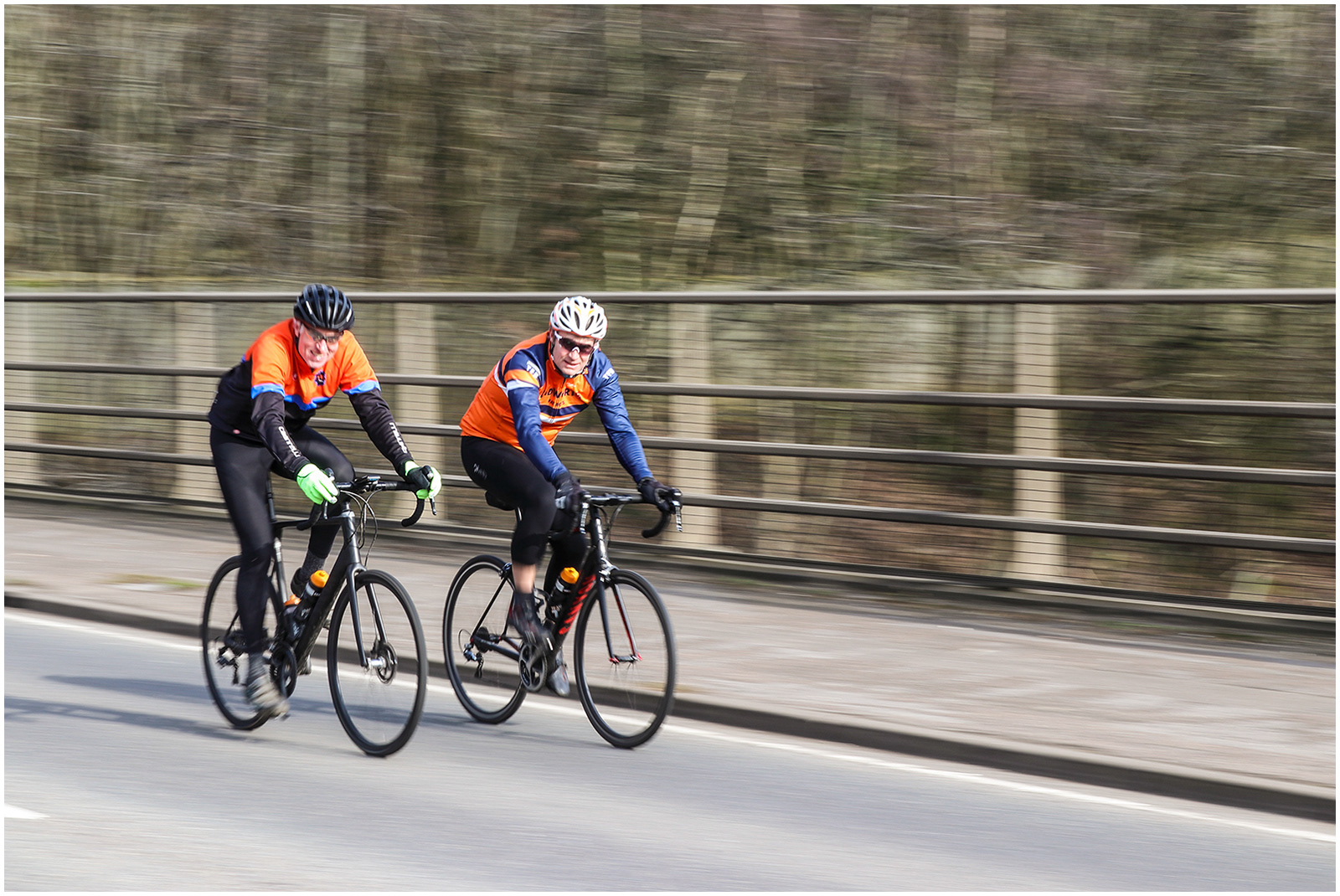 Commended - The Happy Cyclists by Gareth Balle