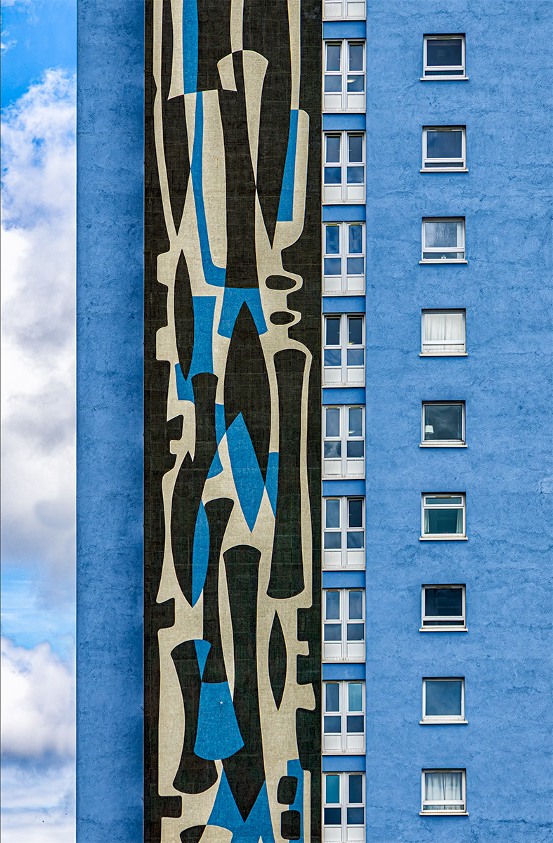 Study in blue by Gareth Balle