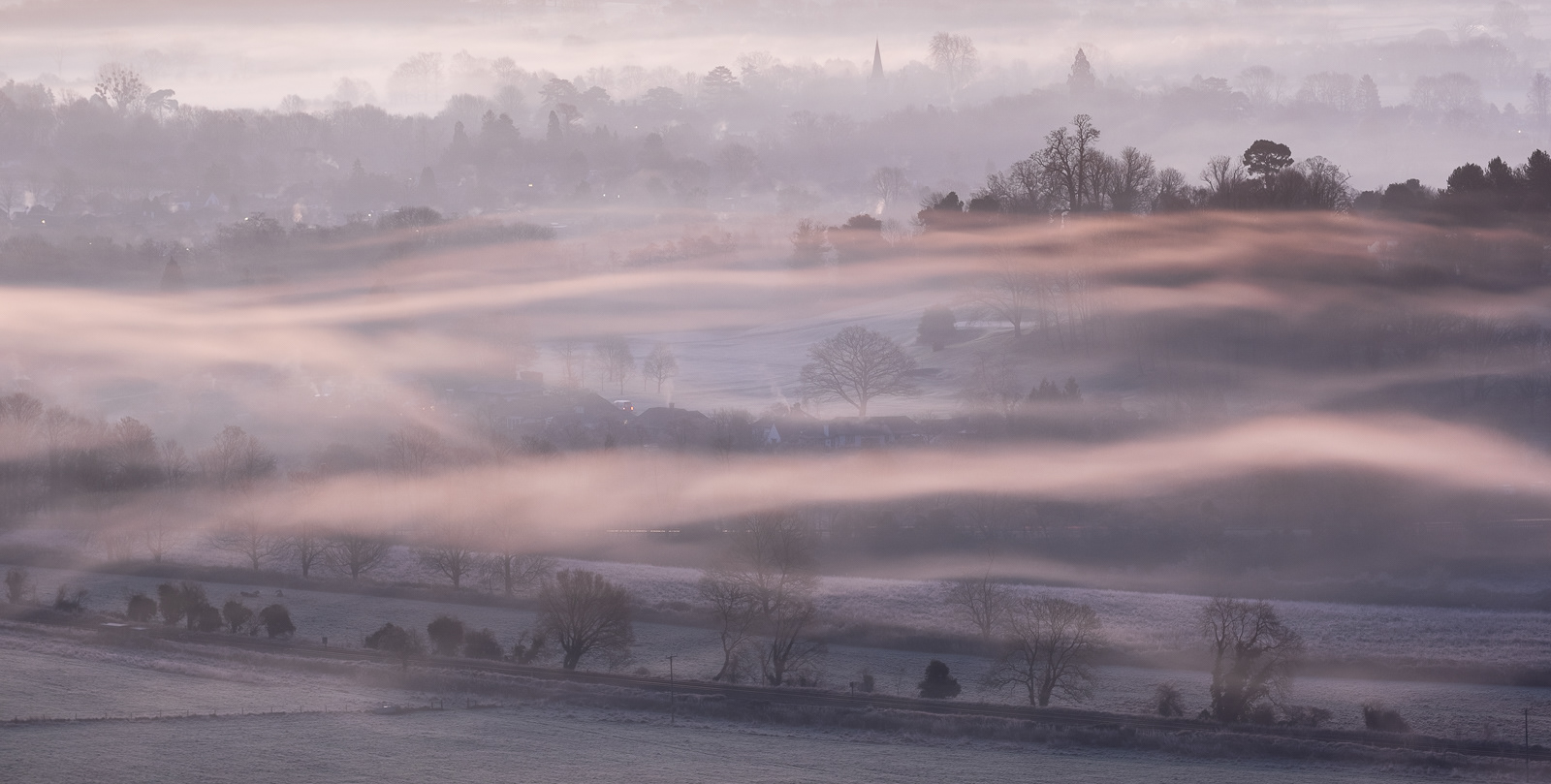 Early morning view from Boxhill by Grant Noble