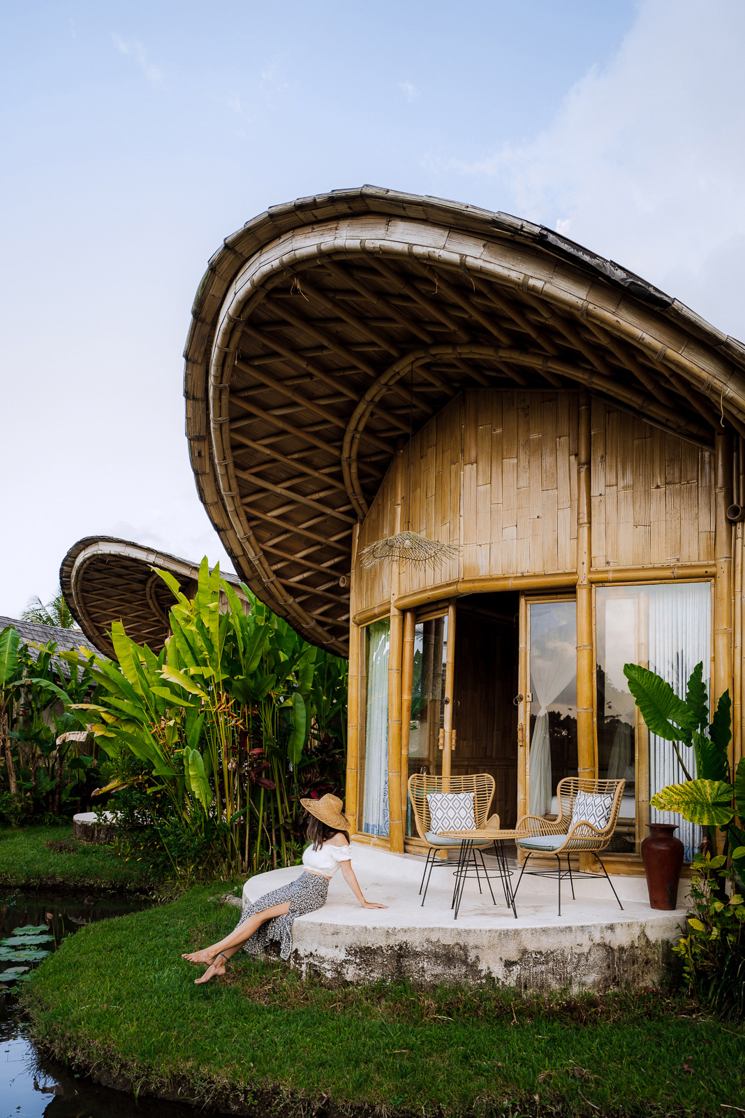 Ipian Cinta Bamboo house