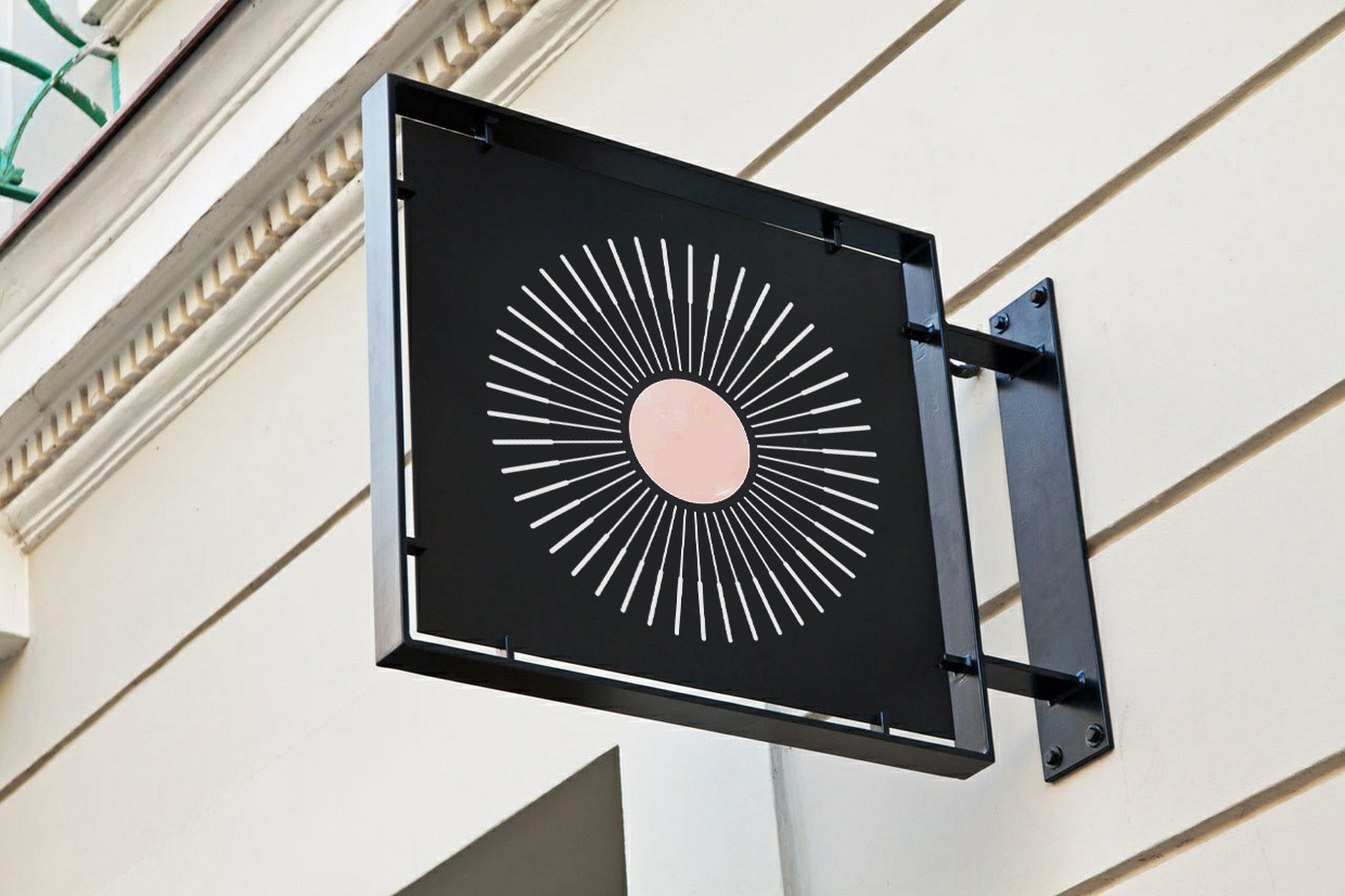 logo & sign design for The Floral Company - the business never came to fruition