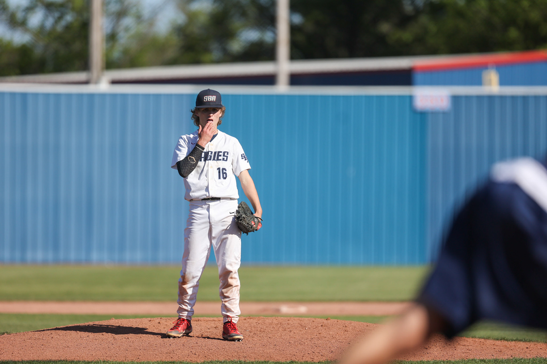SBA Baseball vs Millington (Ryan Beatty Photo)
