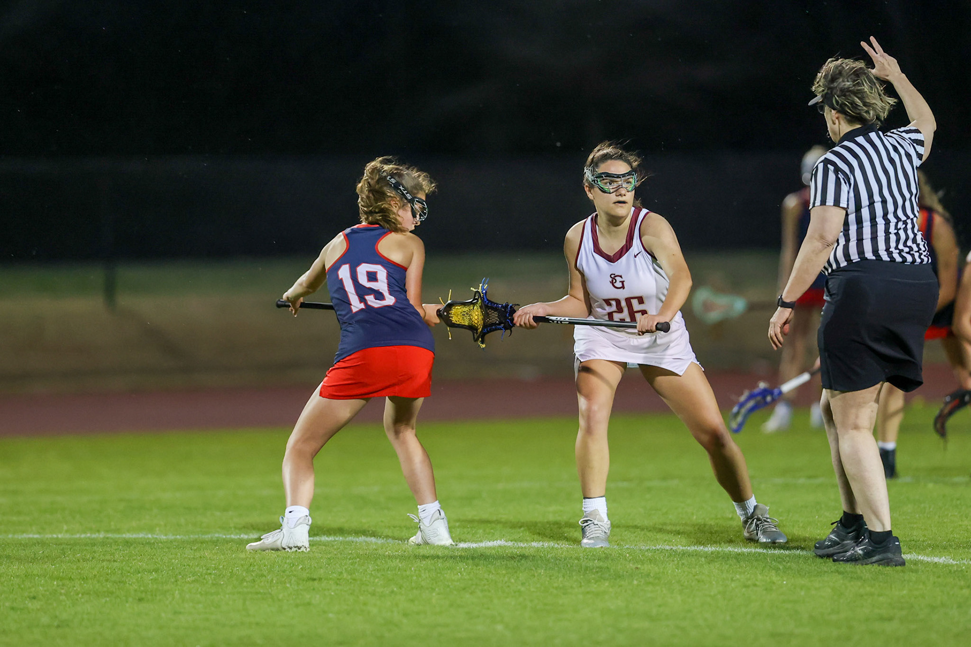 St. Benedict Lacrosse vs St. George’s at St. George’s Independent School on April 12, 2022 in Memphis, TN. (Ryan Beatty/SBA)