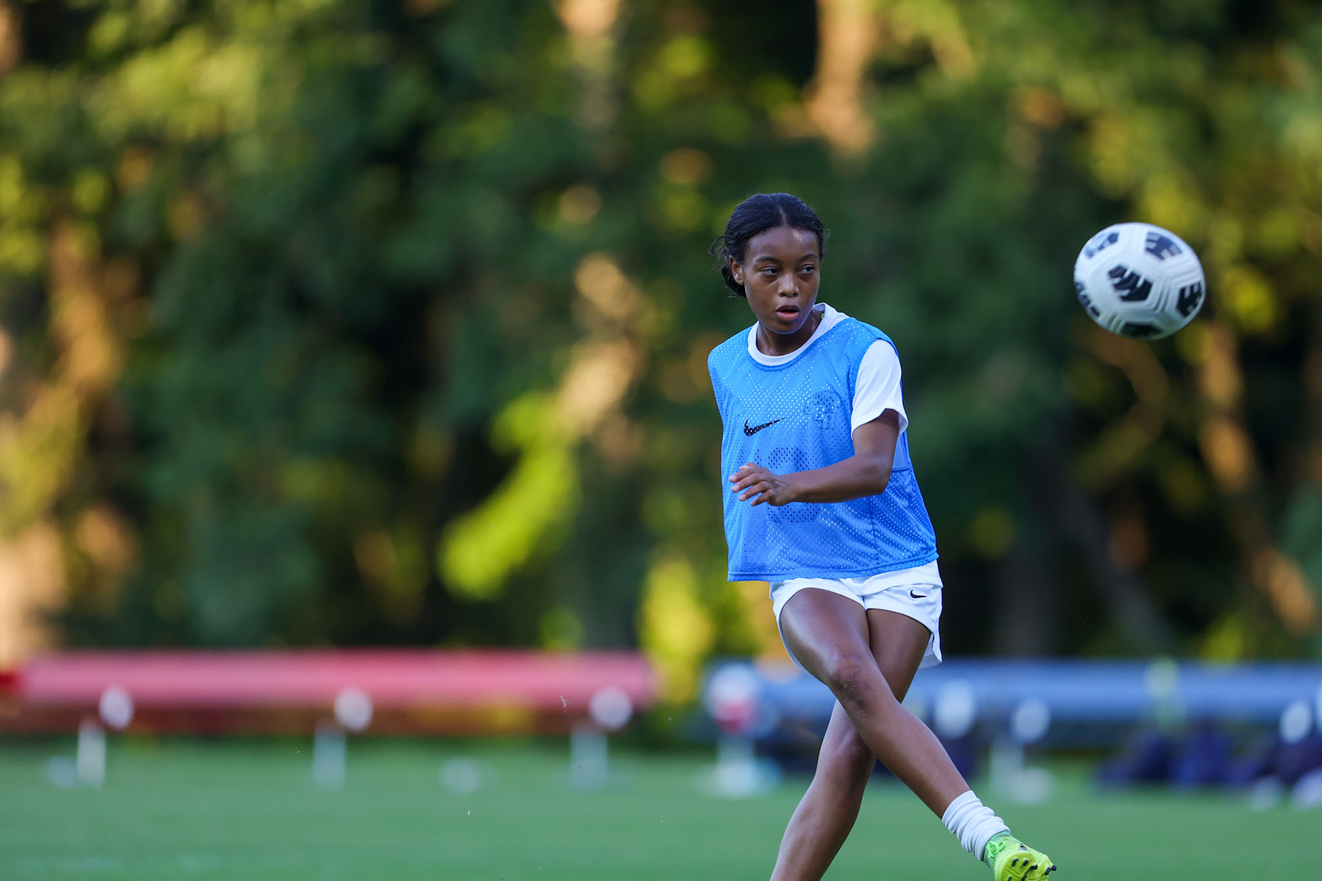SBA Soccer vs Bartlett at Bartlett High School on Thursday, August 18, 2022. (Ryan Beatty/SBA)