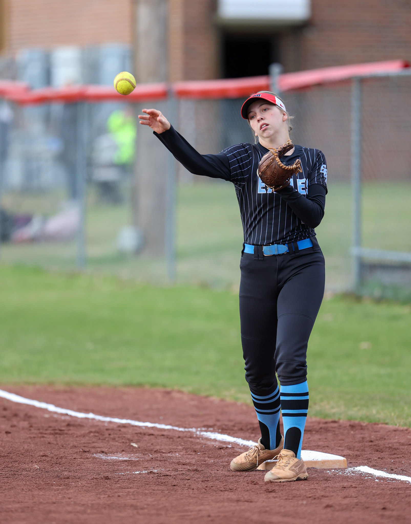 St. Benedict Softball vs St. Agnes Academy on Wednesday April 6, 2022 at St. Benedict At Auburndale High School in Memphis, TN. (Ryan Beatty/SBA)