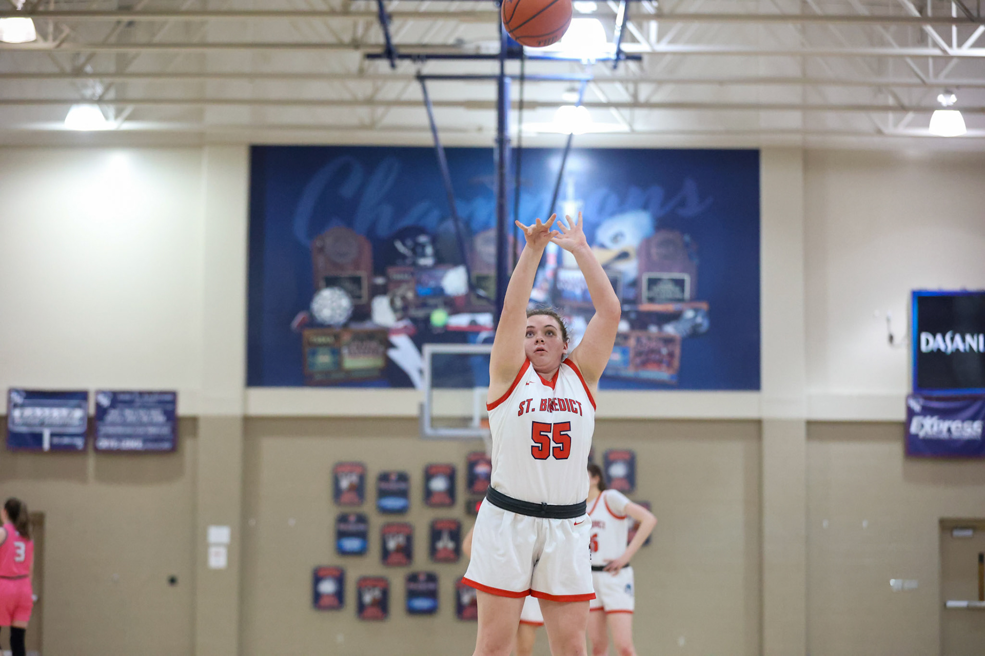 SBA Girls Basketball vs MHEA. (Ryan Beatty Photo)