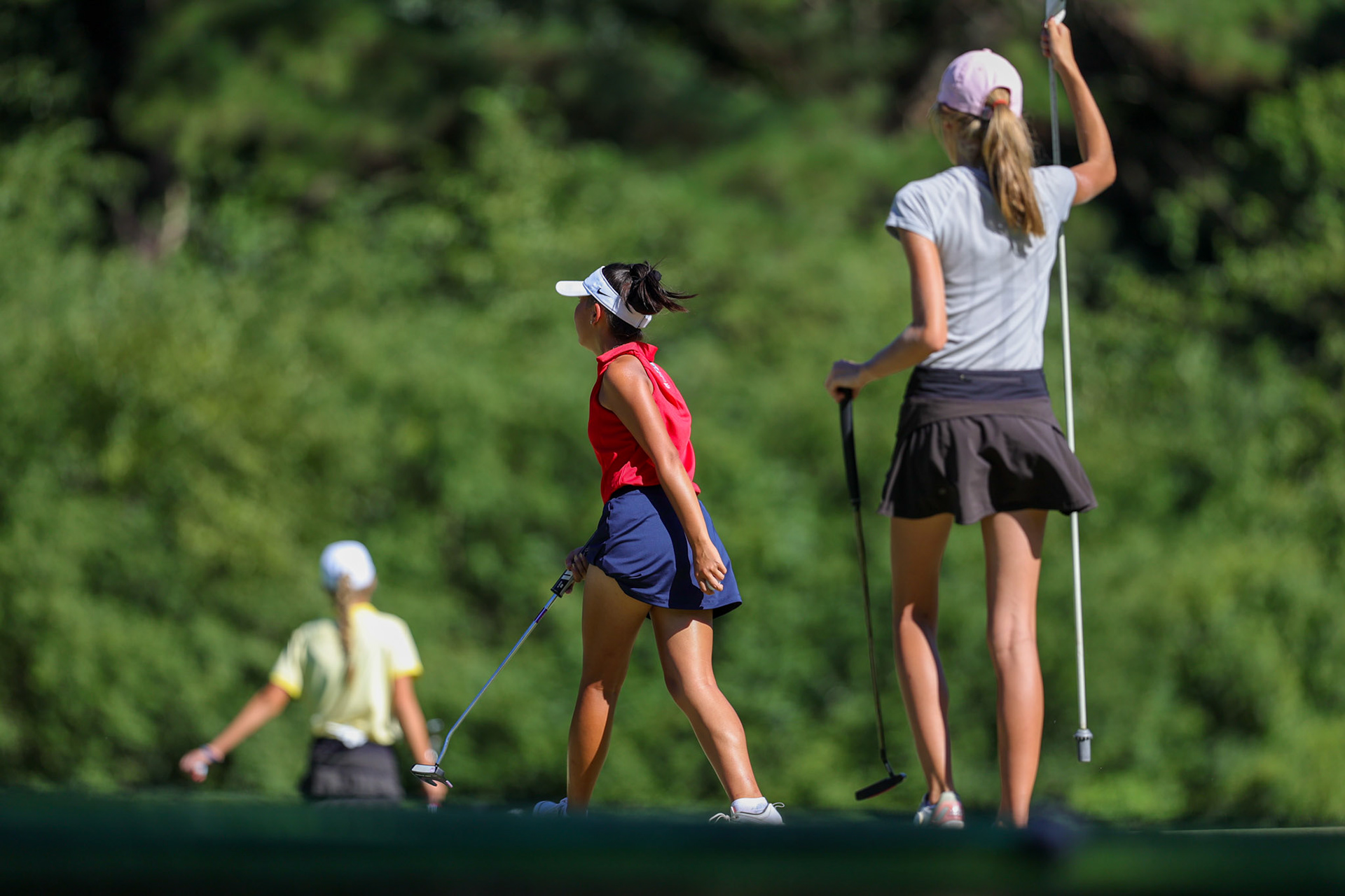 St. Benedict Girls Golf at Windyke on August 31, 2022. (Ryan Beatty/SBA)