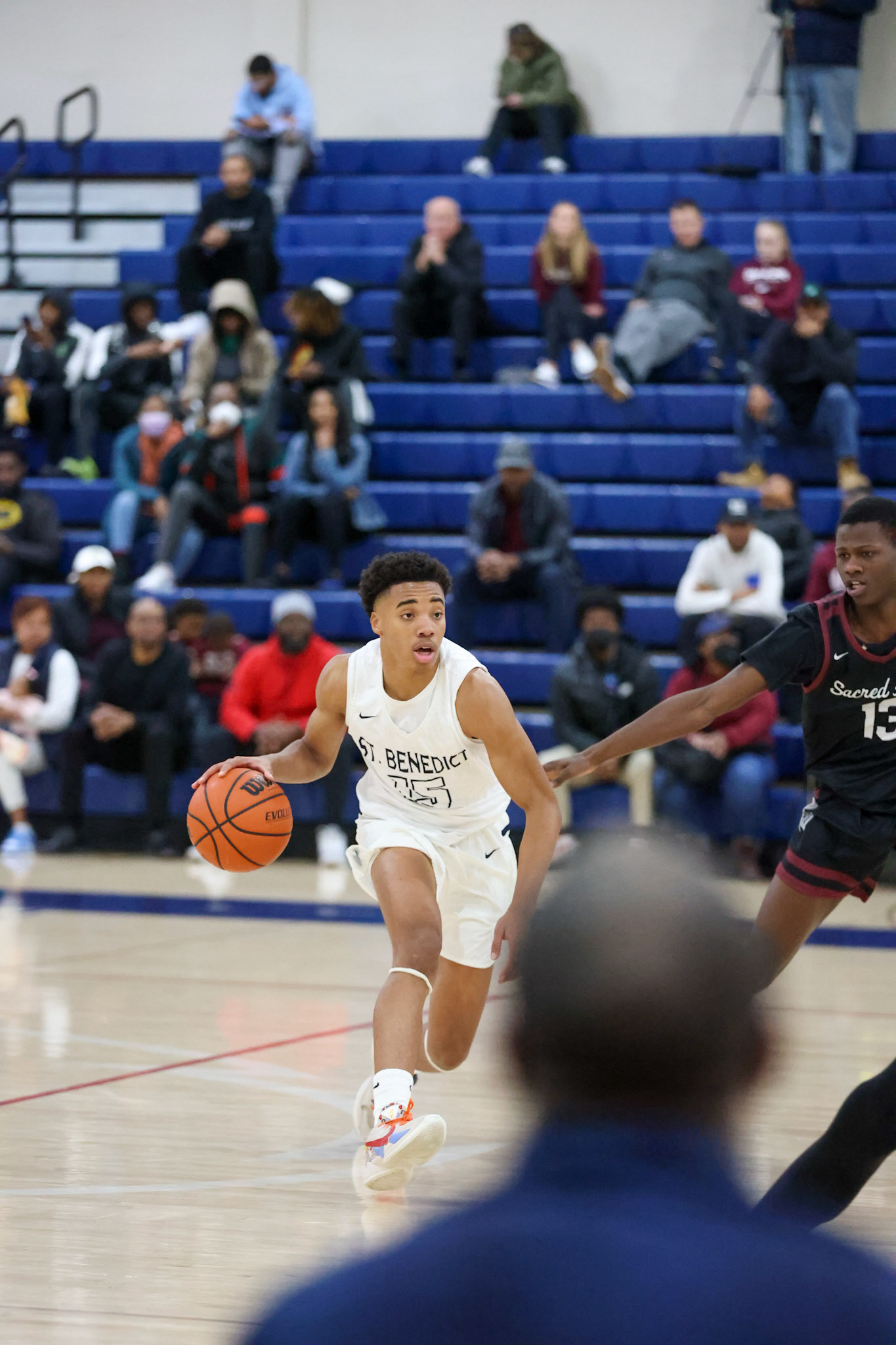 SBA Boys Basketball vs Sacred Heart. (Ryan Beatty Photo)