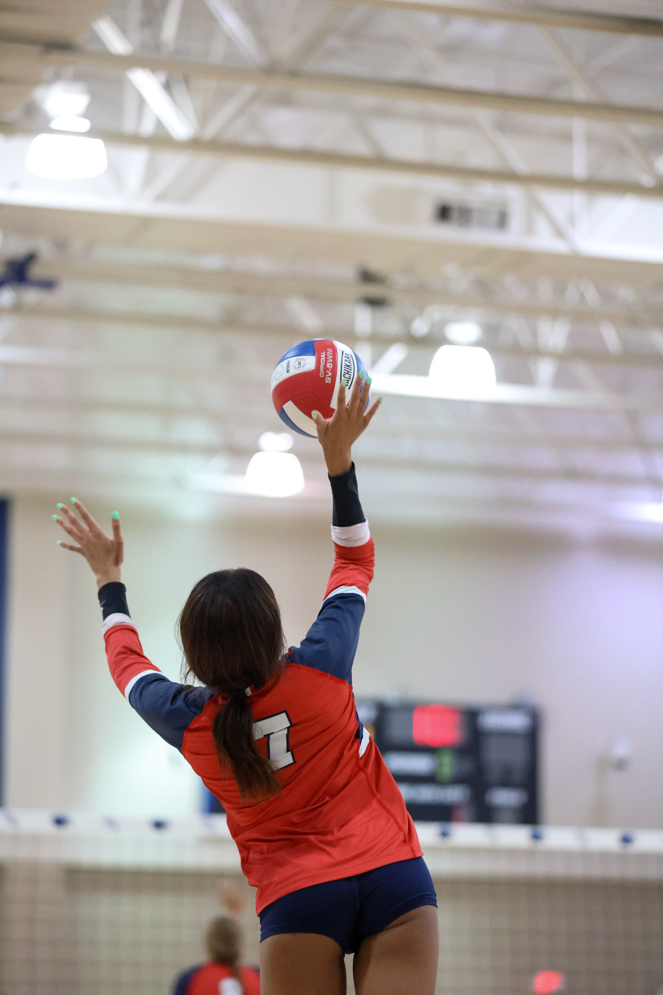 St. Benedict Volleyball vs Hutchison at St. Benedict on Tuesday, September 13, 2022. (Ryan Beatty/SBA)
