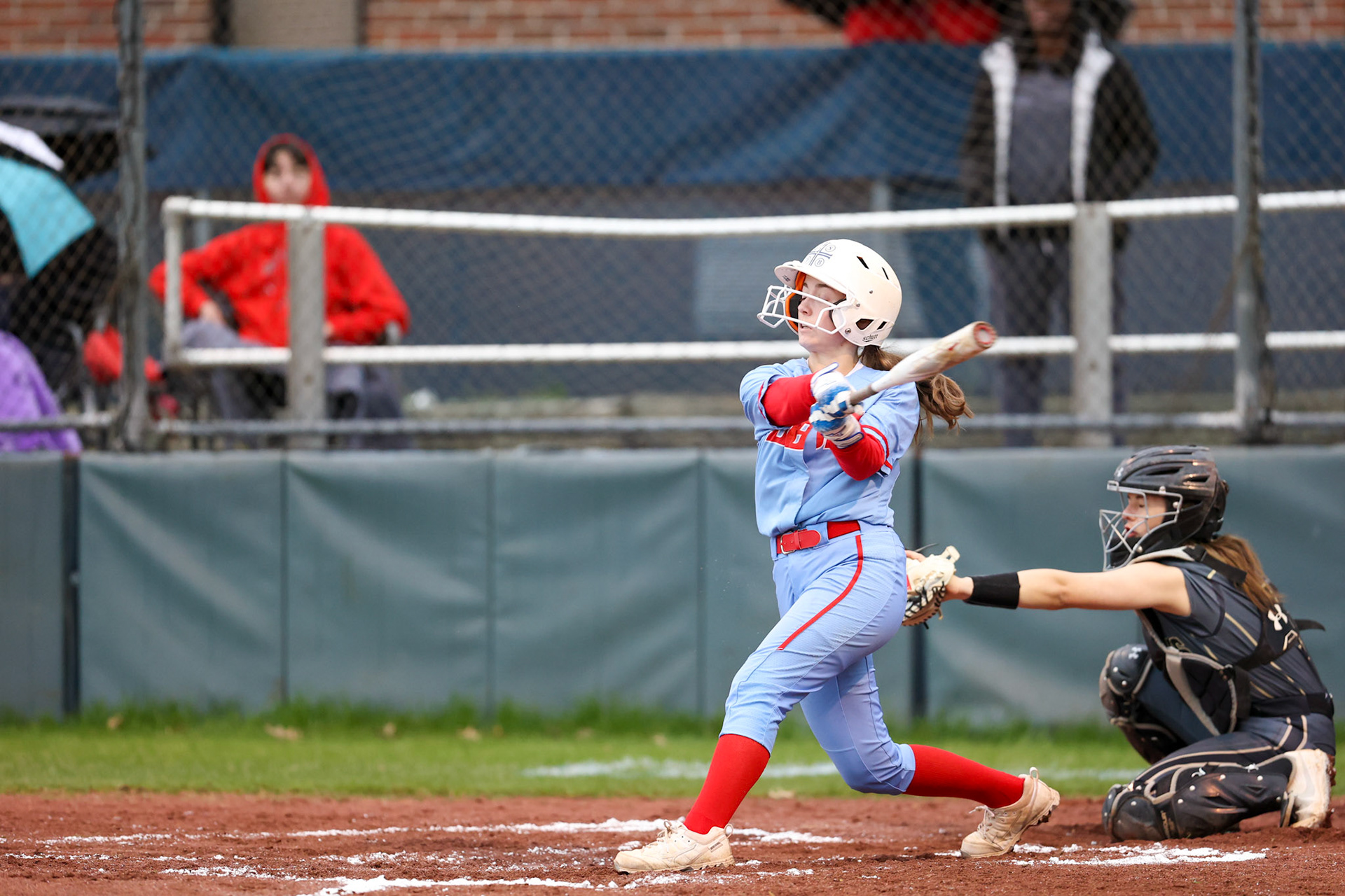 St. Benedict Softball vs Millington on Senior Night at St. Benedict at Auburndale in Memphis, TN on April 20, 2022. (Ryan Beatty/SBA)