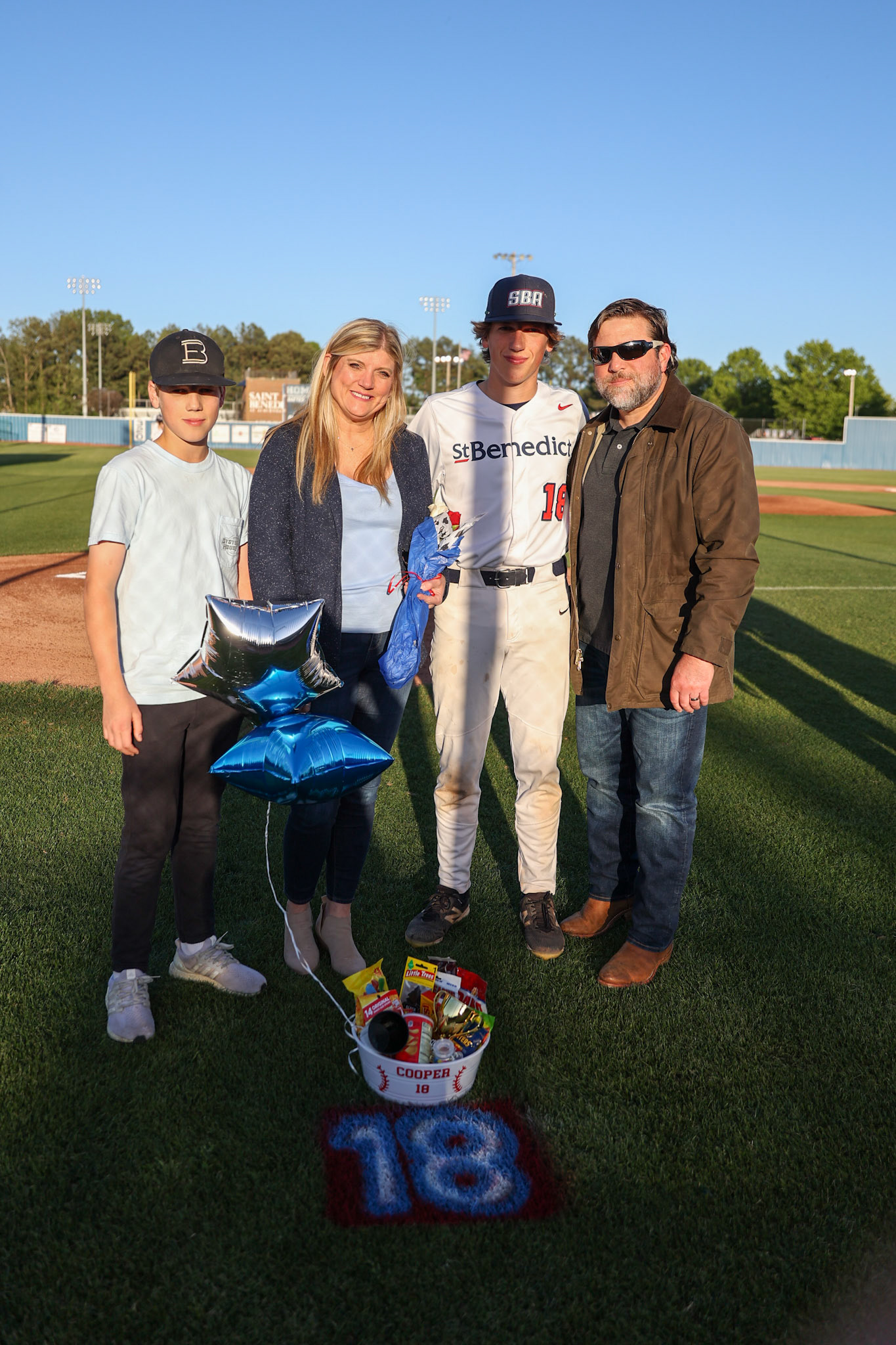 SBA Baseball Senior Night (Ryan Beatty Photo)
