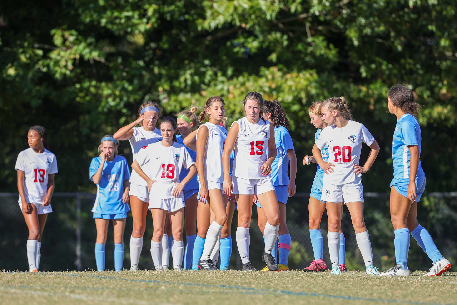 SBA Soccer vs St. Agnes at St. Agnes Academy in Memphis, TN on October 3, 2022. (Ryan Beatty)
