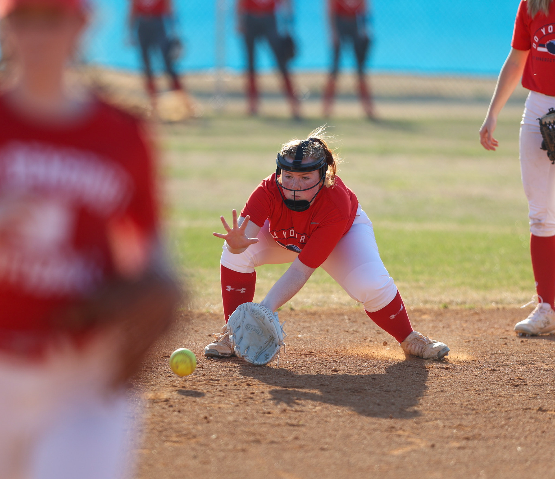St. Benedict Softball vs Bartlett High School on March 3, 2022 at W.J. Freeman Park in Memphis, TN (Ryan Beatty/SBA)