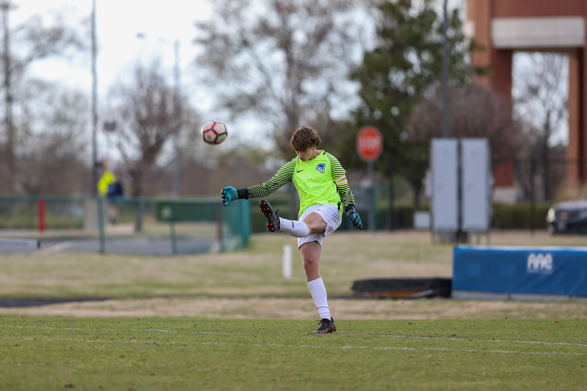 St. Benedict Soccer vs Millington on April 7, 2022 at St. Benedict At Auburndale High School in Memphis, TN. (Ryan Beatty/SBA)