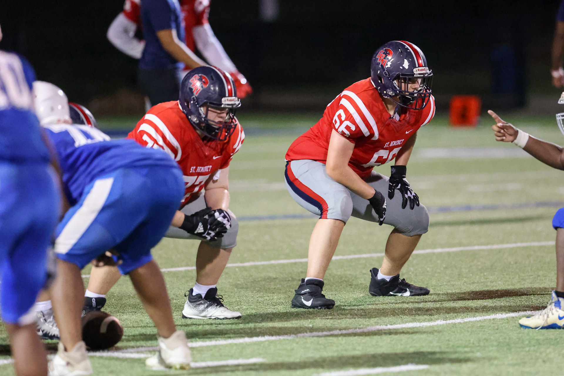 SBA Football Scrimmage on Friday, August 5, 2022 at St. Benedict at Auburndale in Memphis, TN. (Ryan Beatty/SBA)