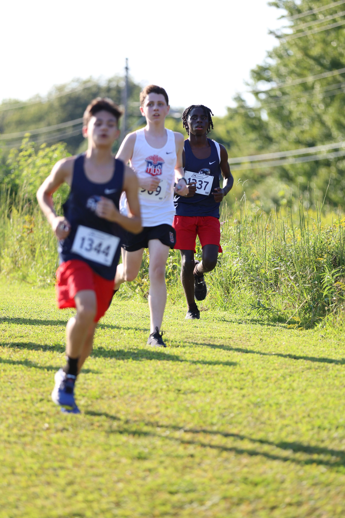 St. Benedict Cross Country MYA Meet 1 at Shelby Farms on Wednesday, September 14, 2022. (Ryan Beatty/SBA)