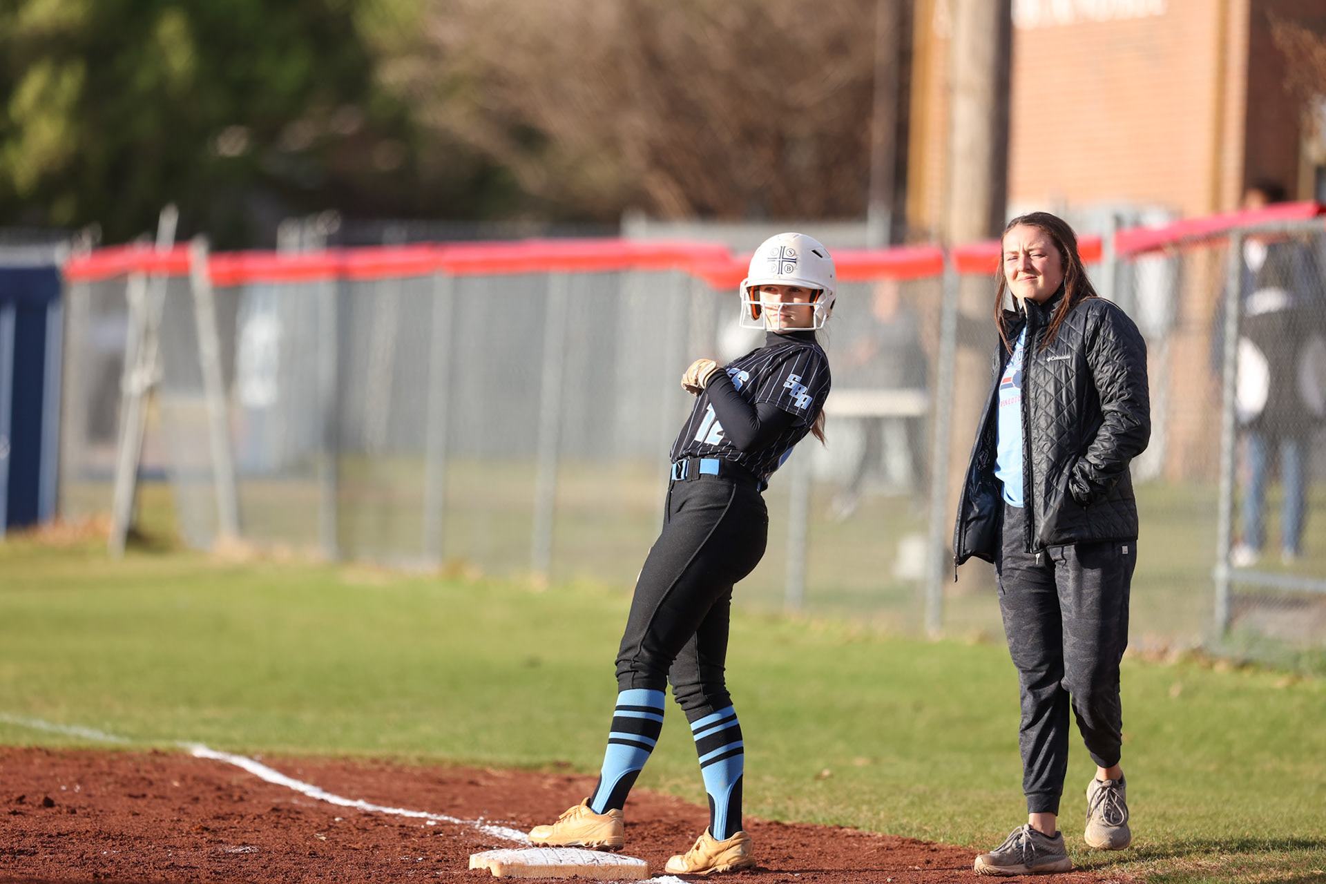 St. Benedict Softball vs St. Agnes Academy on Wednesday April 6, 2022 at St. Benedict At Auburndale High School in Memphis, TN. (Ryan Beatty/SBA)