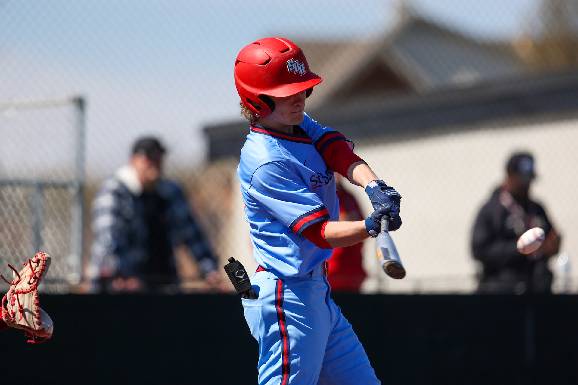 SBA Baseball at ECS on Wednesday, March 15, 2023. (Ryan Beatty Photo)