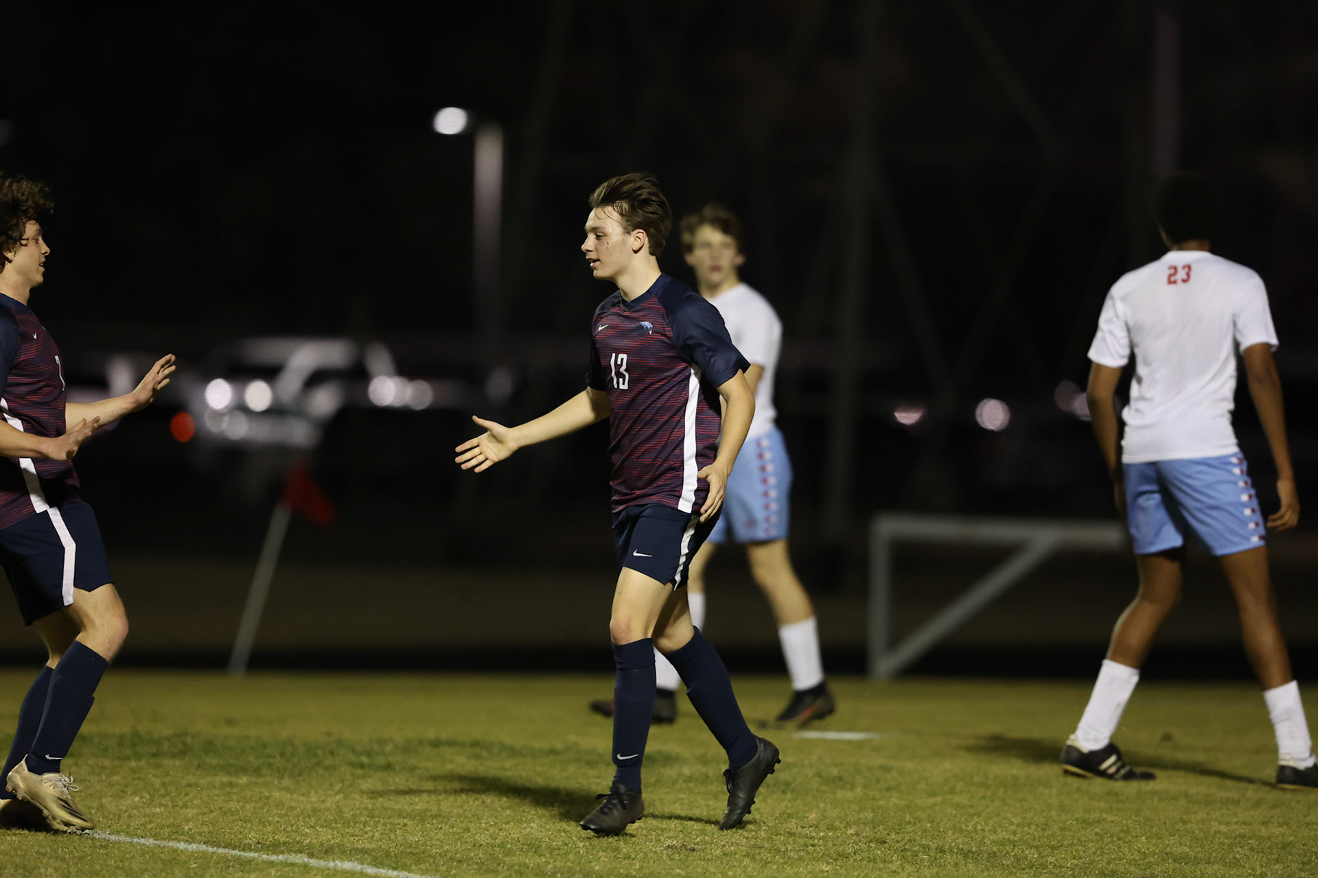 St. Benedict Soccer vs University School of Jackson on March 3, 2022 in a Preseason Match at St. Benedict at Auburndale High School Memphis, TN (Ryan Beatty/SBA)