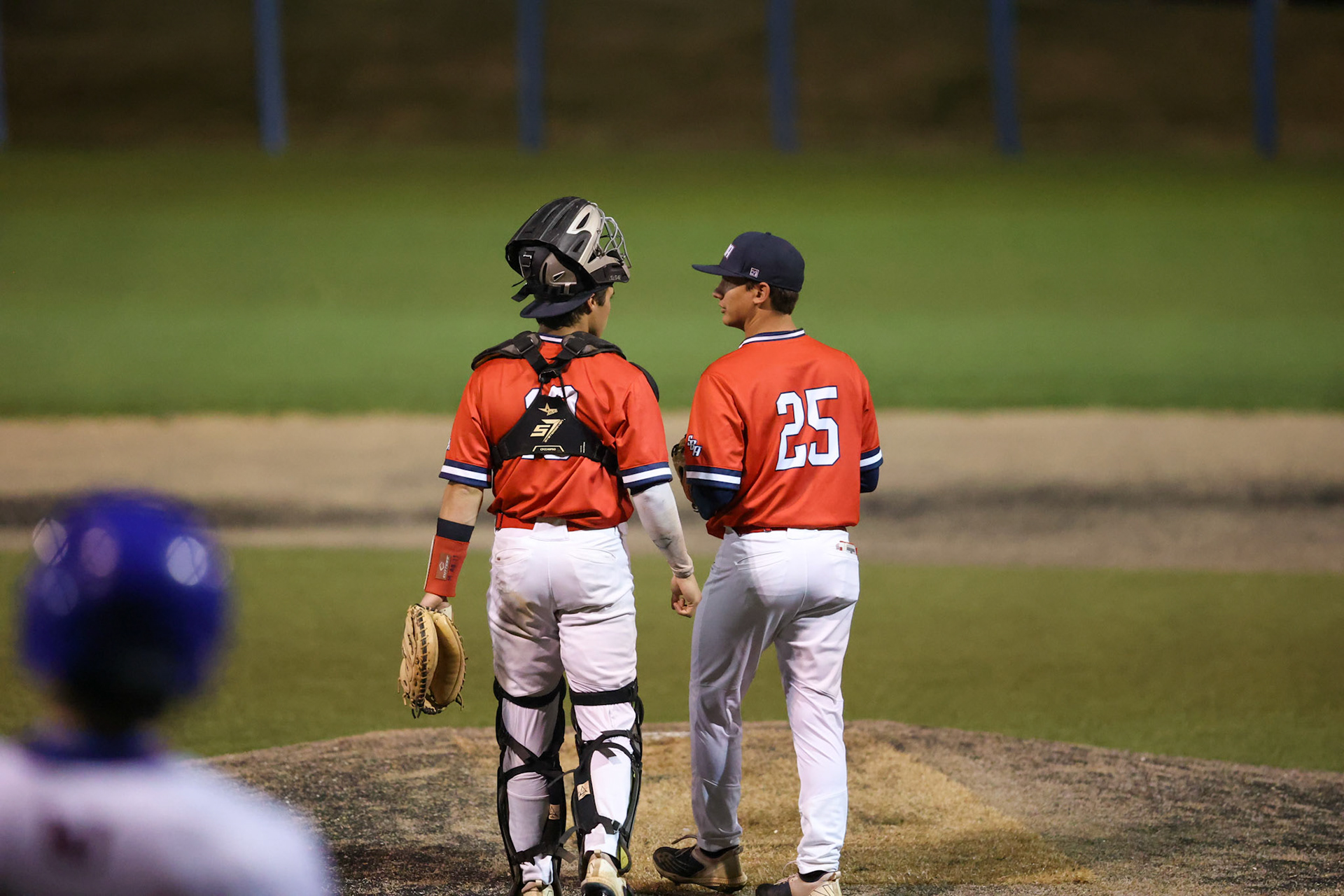St. Benedict Baseball at MUS. (Ryan Beatty/SBA)