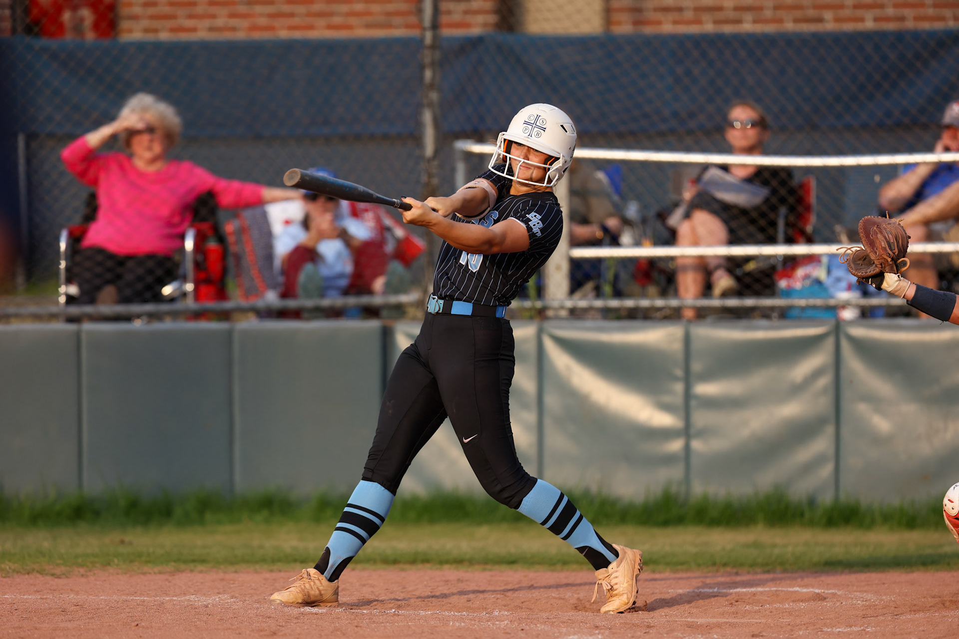 St. Benedict Softball vs Tipton Rosemark Academy at St. Benedict High School in Memphis, TN on May 3, 2022. (Ryan Beatty/SBA)
