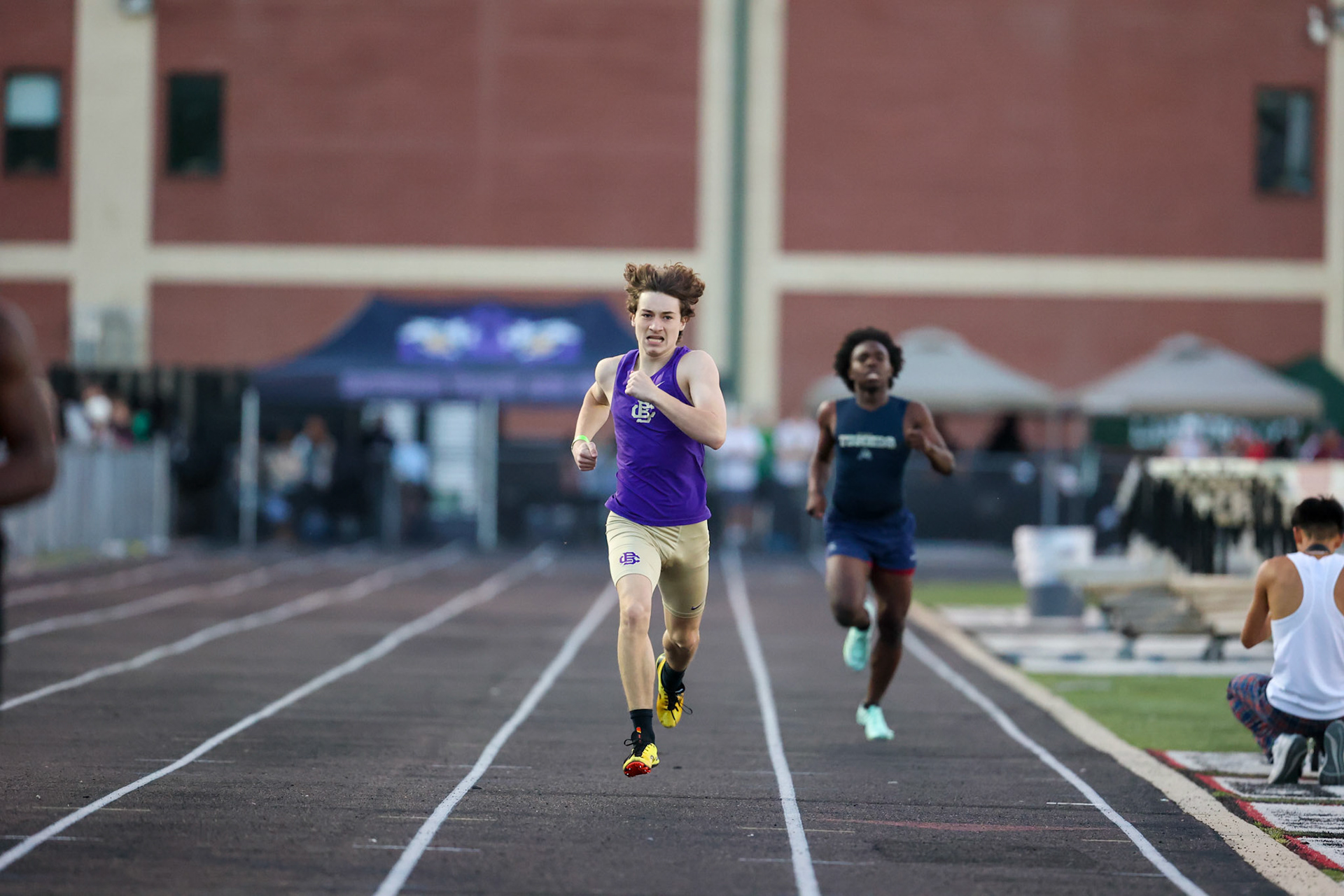 SBA Track at Houston Classic on Friday, April 14, 2023, at Houston High School in Memphis, TN. (Ryan Beatty Photo)
