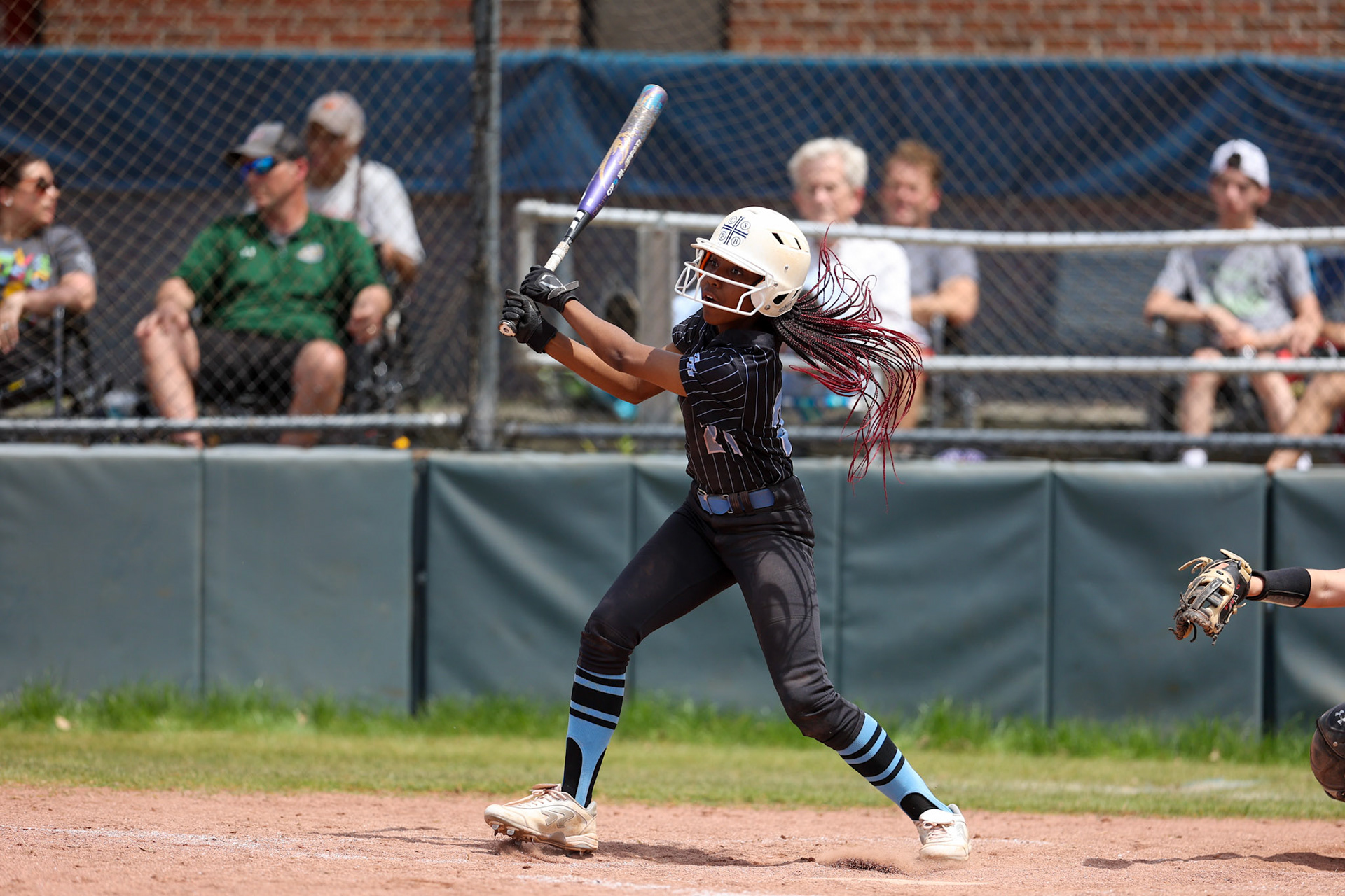 St. Benedict Softball vs Briarcrest at St. Benedict at Auburndale High School on April 23, 2022.  (Ryan Beatty/SBA)