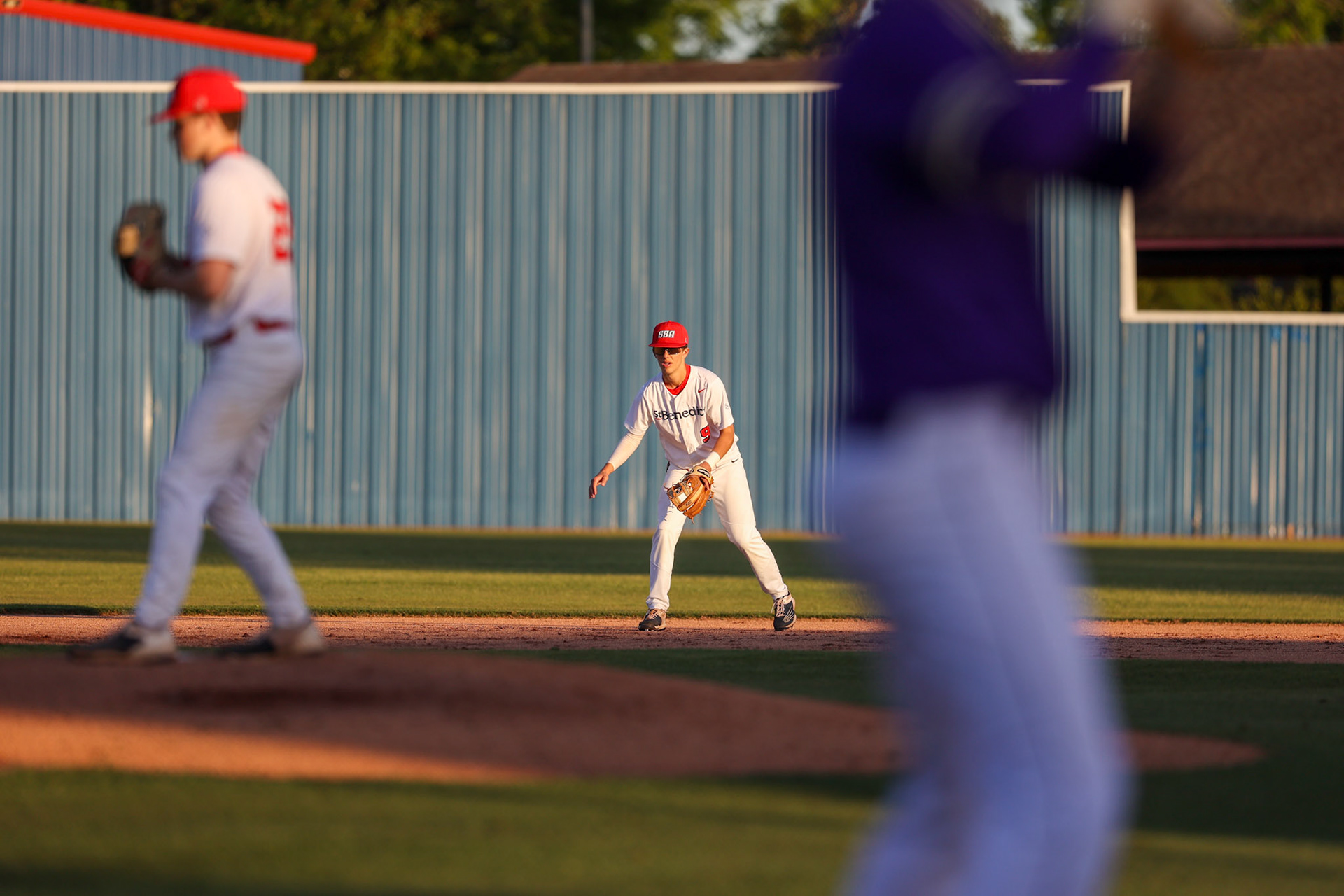 St. Benedict Baseball Senior Night vs CBHS at St. Benedict at Auburndale High School on April 26, 2022.  (Ryan Beatty/SBA)