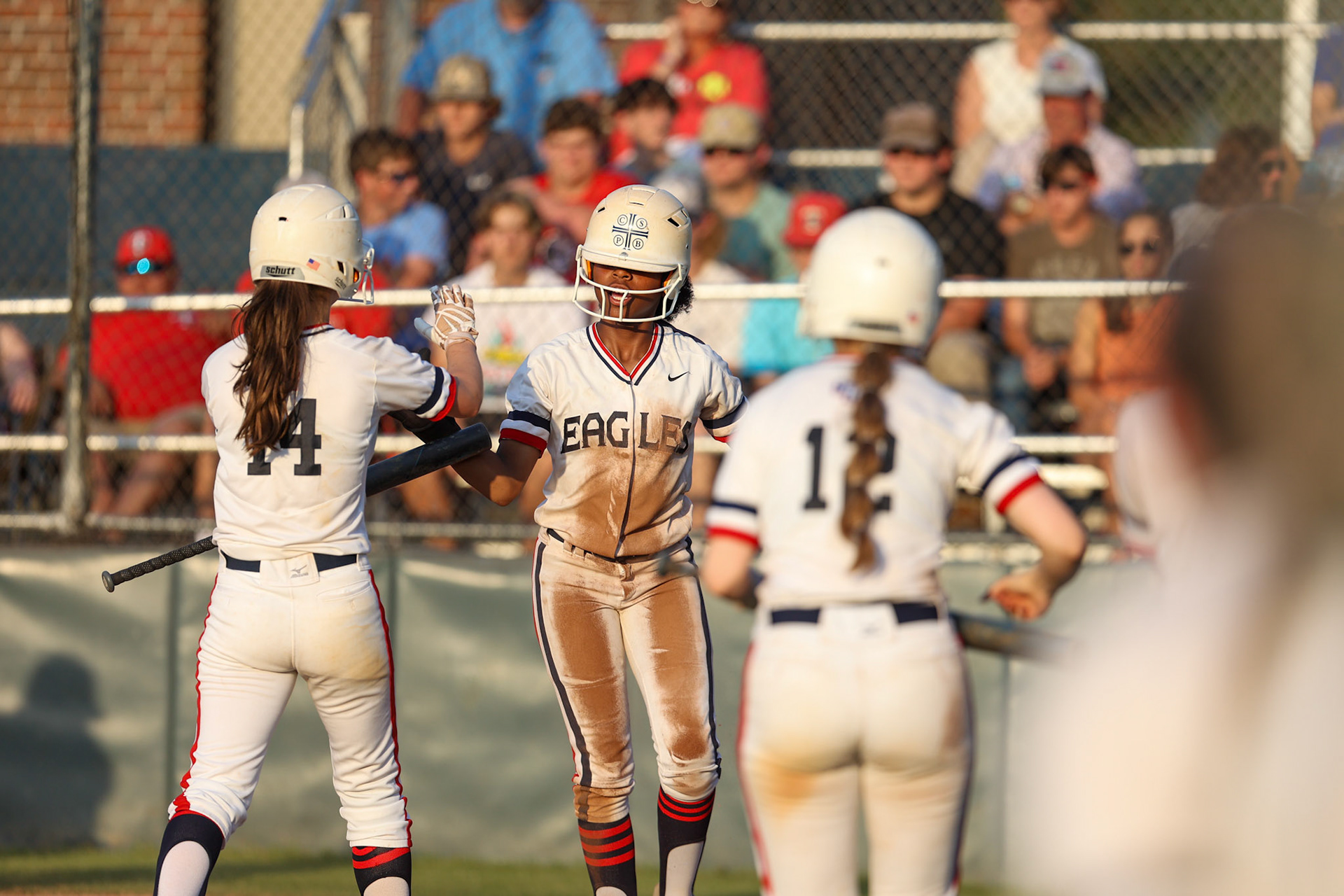 St. Benedict Softball vs TRA at St. Benedict At Auburndale on May 10, 2022 in the DII-AA Regional Softball Tournament. (Ryan Beatty/SBA)