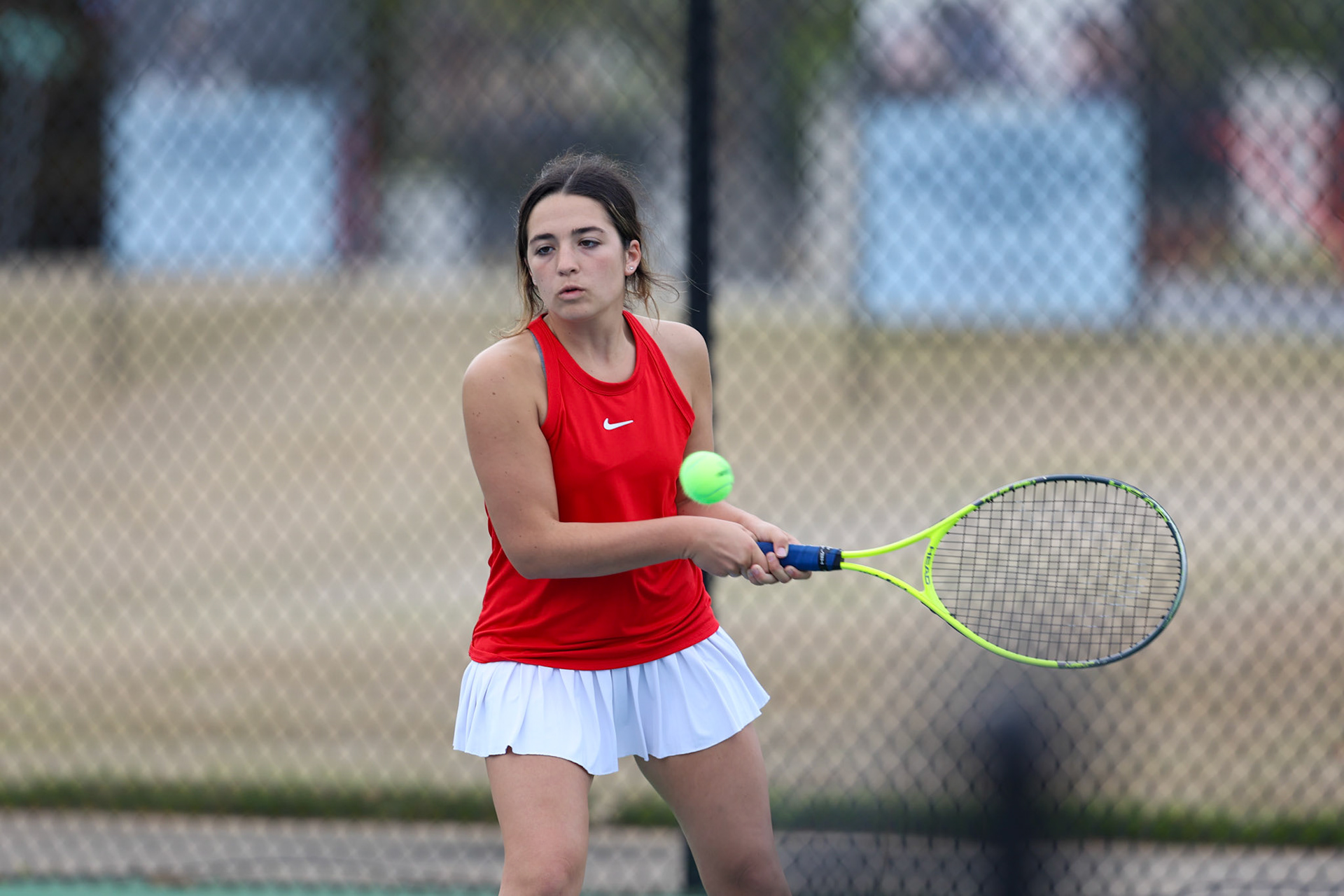 SBA Tennis vs Briacrest on Monday, April 3, 2023. (Ryan Beatty Photo)