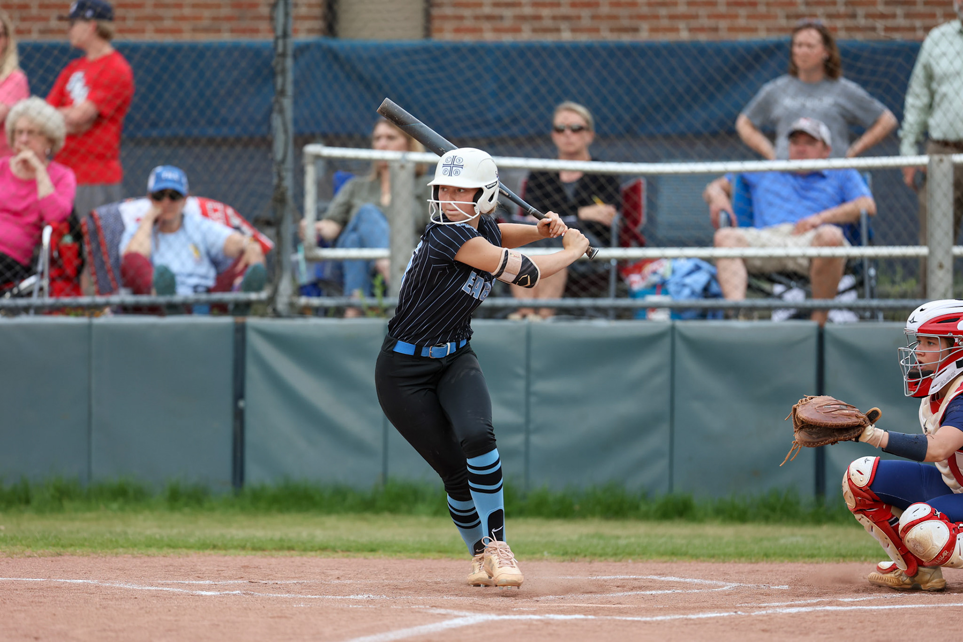 St. Benedict Softball vs Tipton Rosemark Academy at St. Benedict High School in Memphis, TN on May 3, 2022. (Ryan Beatty/SBA)