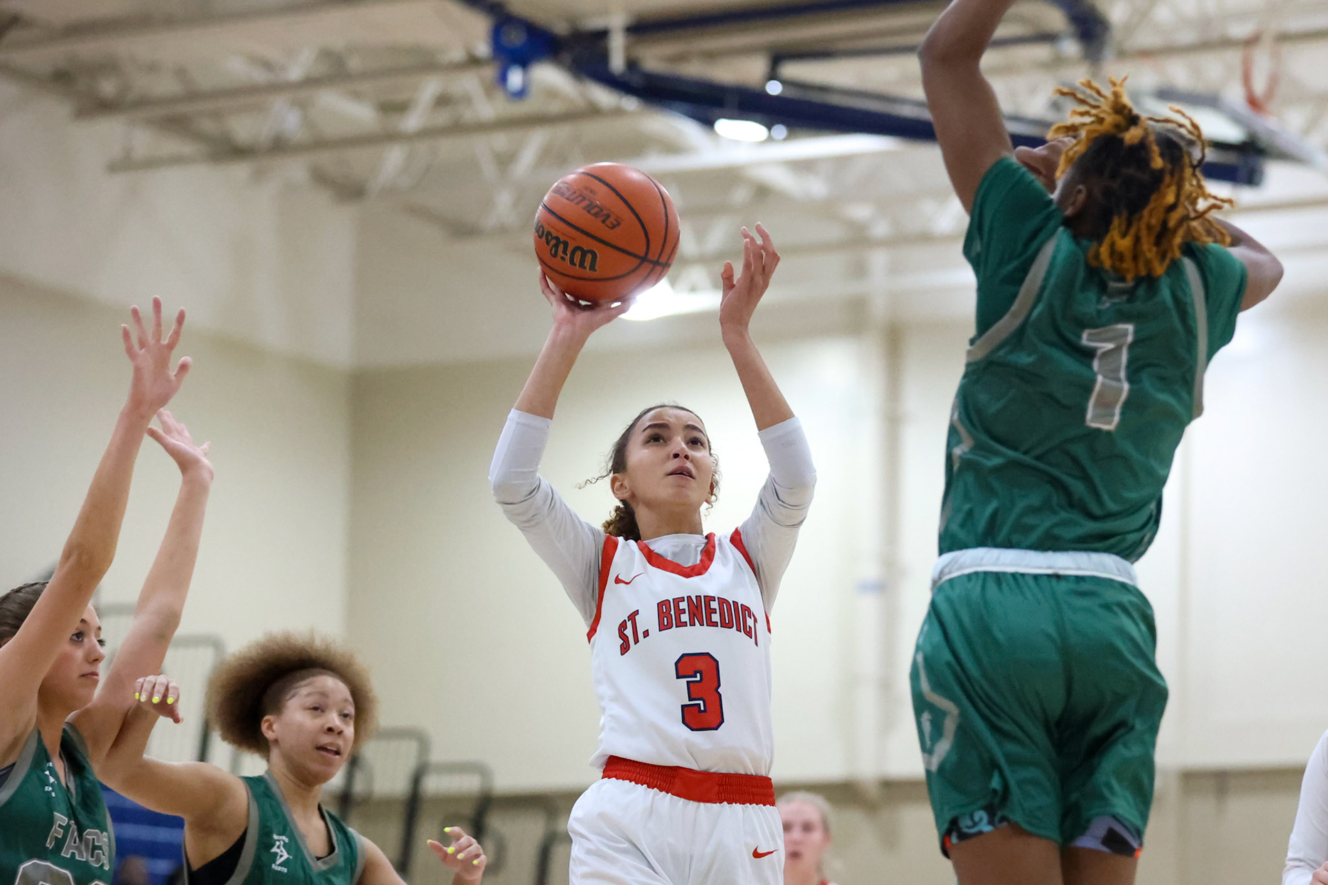 SBA Basketball vs FACS on Friday, Nov. 18, 2022. (Ryan Beatty/SBA)