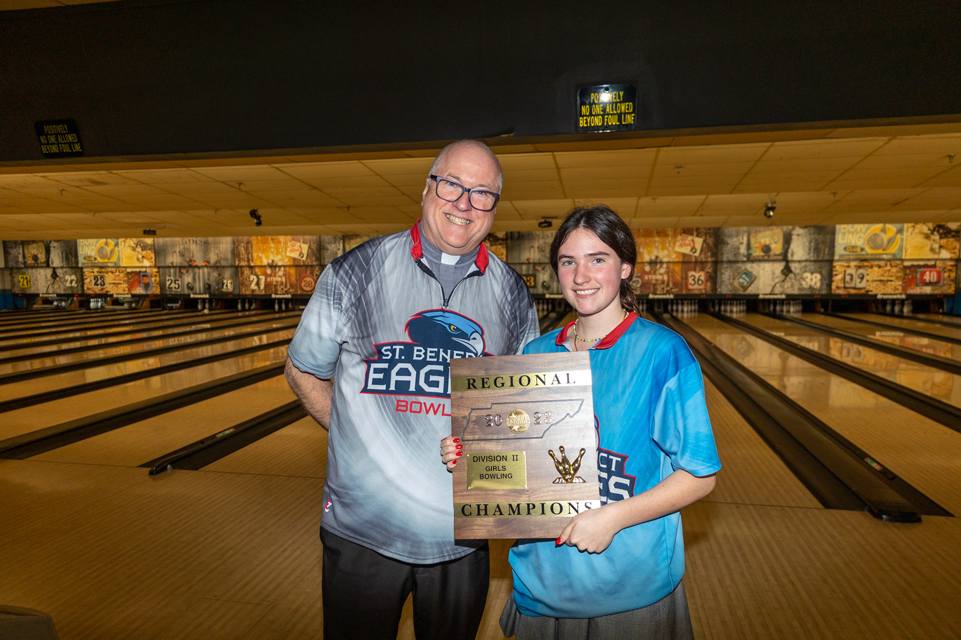 SBA Bowling vs Briarcrest. (Ryan Beatty/SBA)
