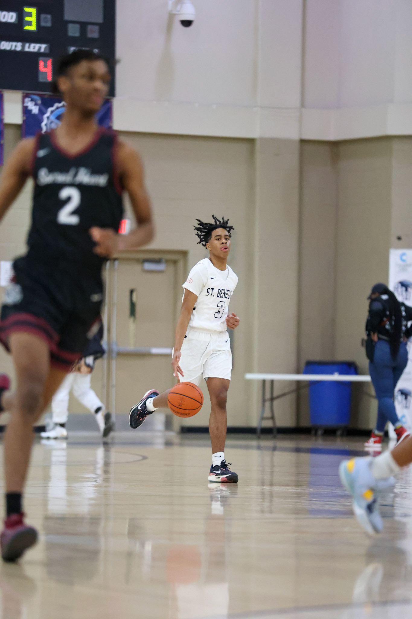 SBA Boys Basketball vs Sacred Heart. (Ryan Beatty Photo)