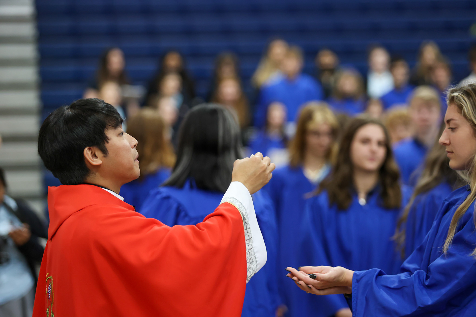 May Crowning at St. Benedict at Auburndale High School in Memphis, TN on May 3, 2022. (Ryan Beatty/SBA)