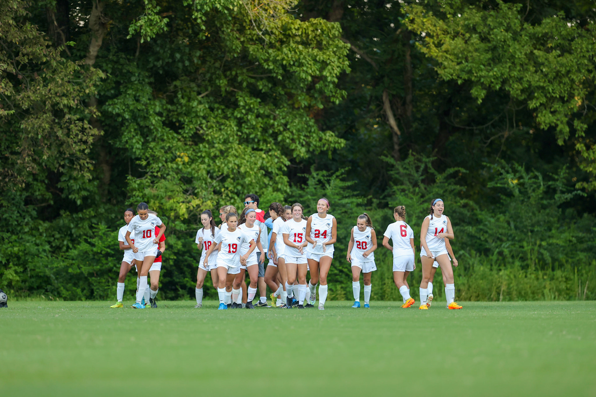 SBA Soccer vs Bartlett at Bartlett High School on Thursday, August 18, 2022. (Ryan Beatty/SBA)