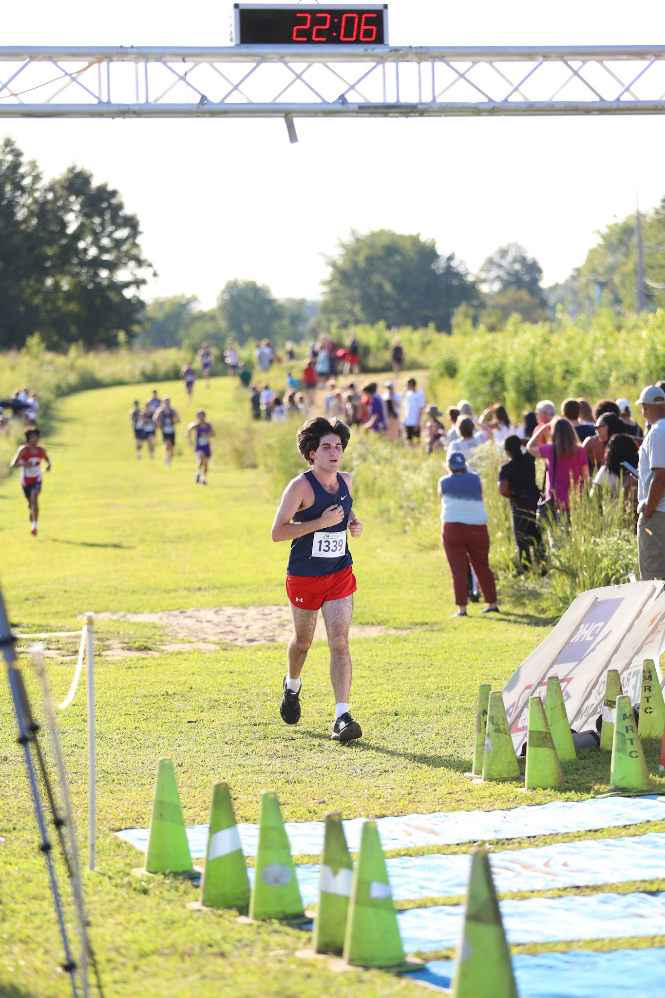 St. Benedict Cross Country MYA Meet 1 at Shelby Farms on Wednesday, September 14, 2022. (Ryan Beatty/SBA)