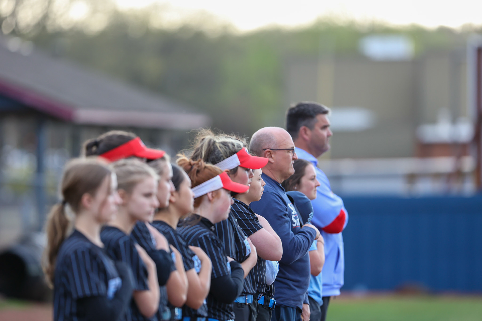 St. Benedict Softball vs St. Agnes Academy on Wednesday April 6, 2022 at St. Benedict At Auburndale High School in Memphis, TN. (Ryan Beatty/SBA)