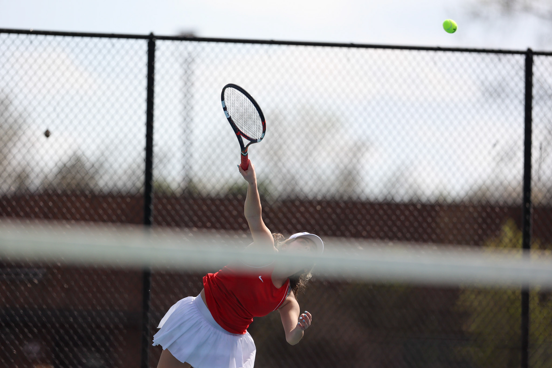 St. Benedict Tennis vs St. Mary’s on April 5, 2022 at St. Benedict at Auburndale High School in Memphis, TN. (Ryan Beatty/SBA)
