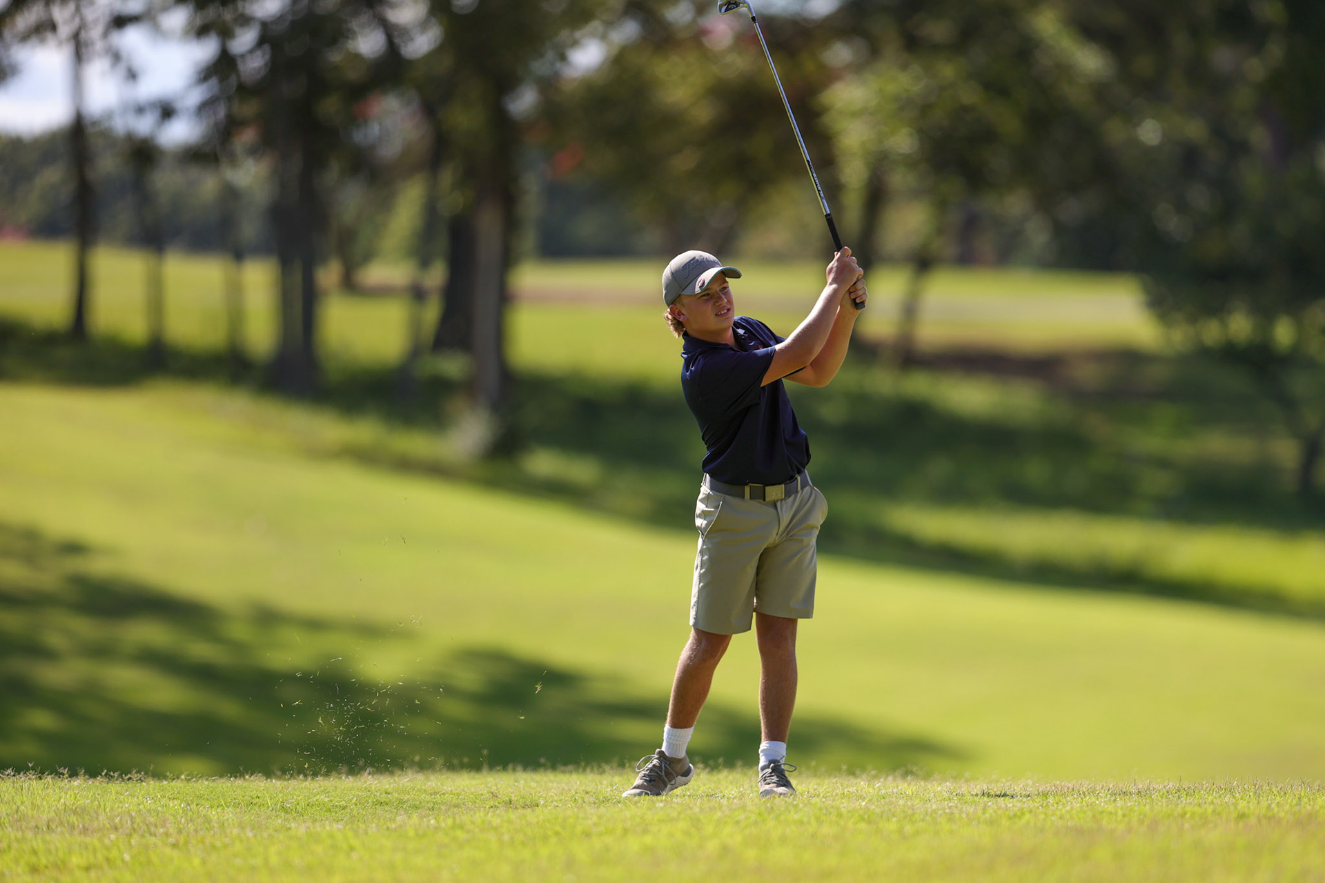 St. Benedict Boys Golf at Colonial on August 30, 2022. (Ryan Beatty/SBA)
