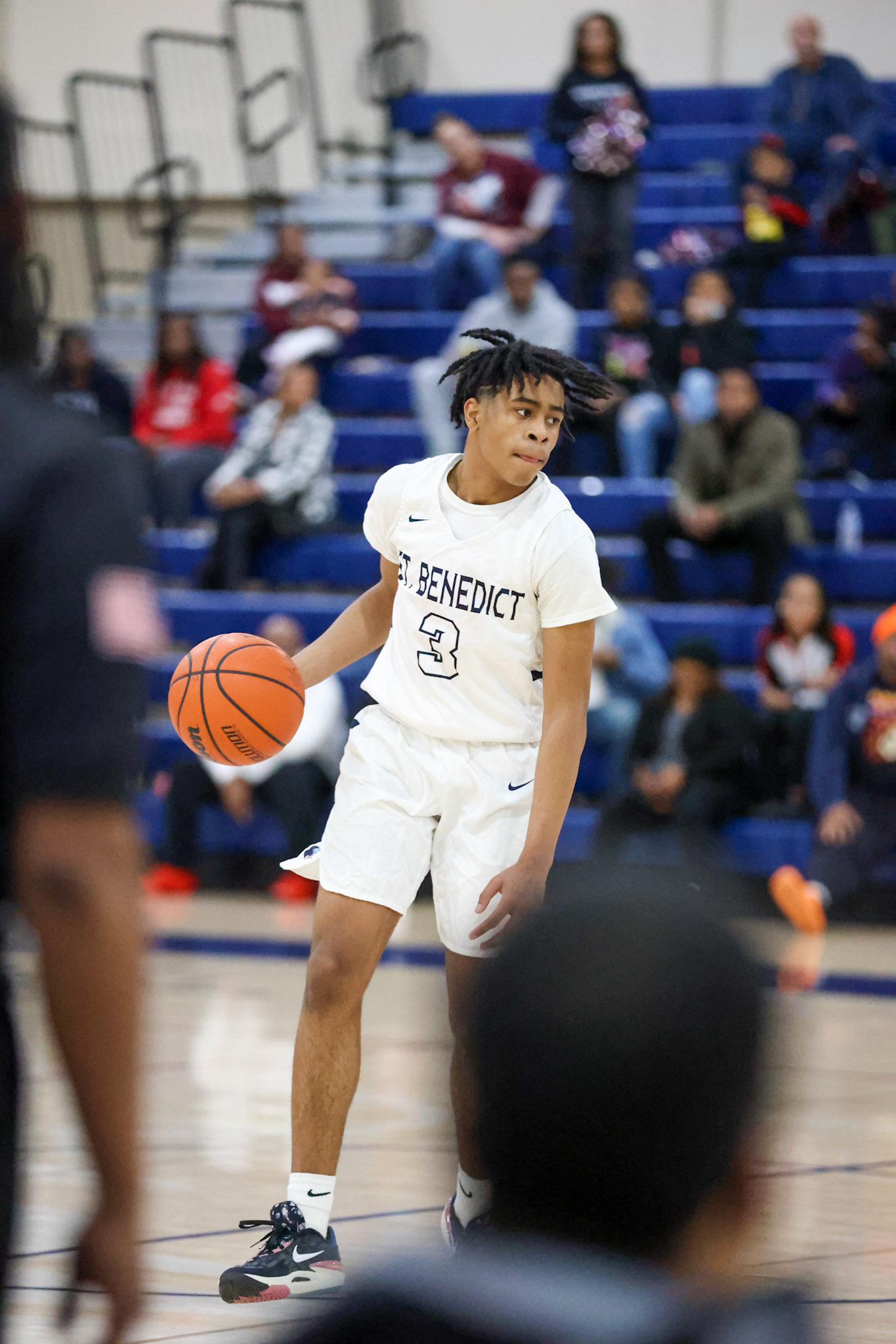 SBA Boys Basketball vs Sacred Heart. (Ryan Beatty Photo)