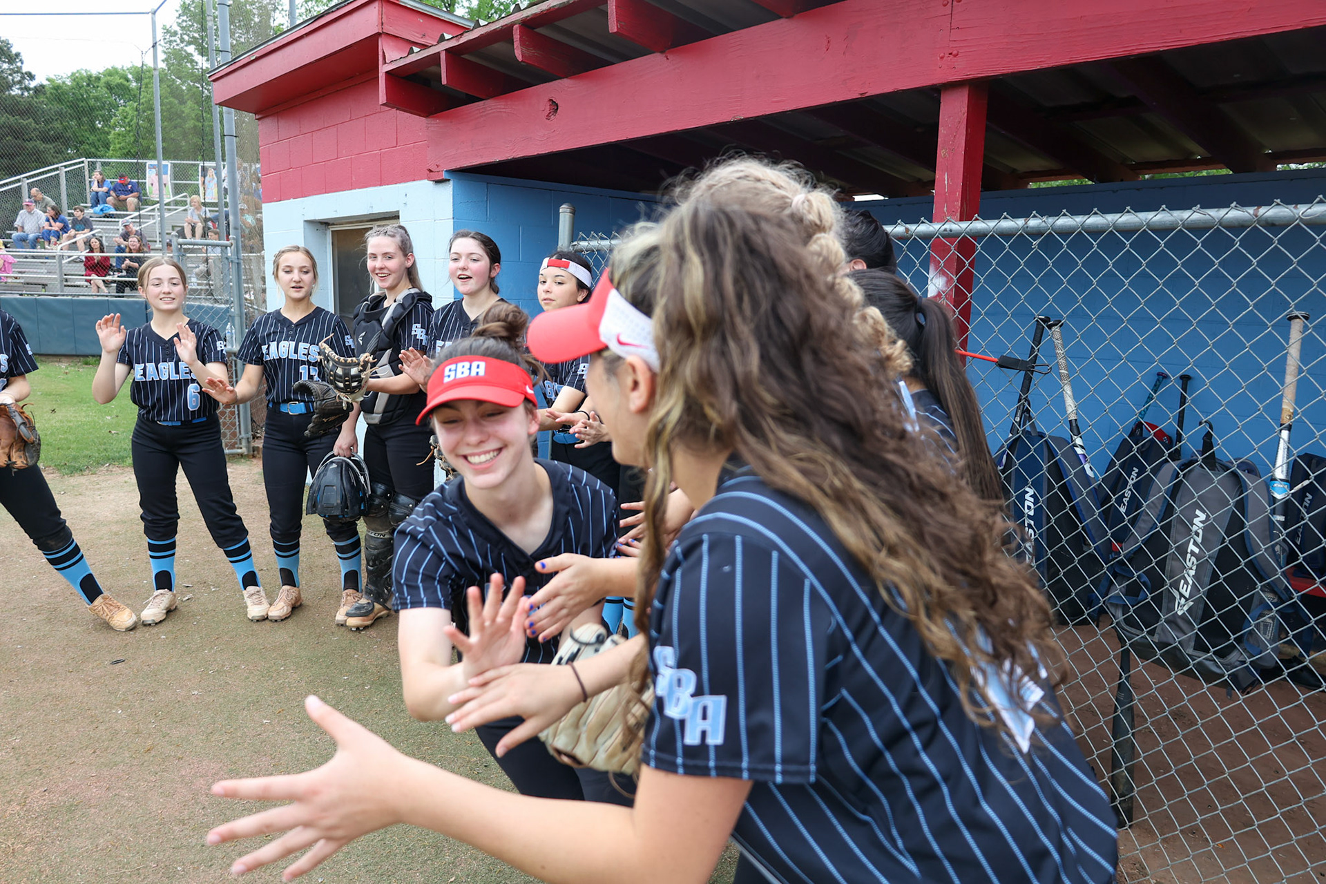 St. Benedict Softball vs Tipton Rosemark Academy at St. Benedict High School in Memphis, TN on May 3, 2022. (Ryan Beatty/SBA)