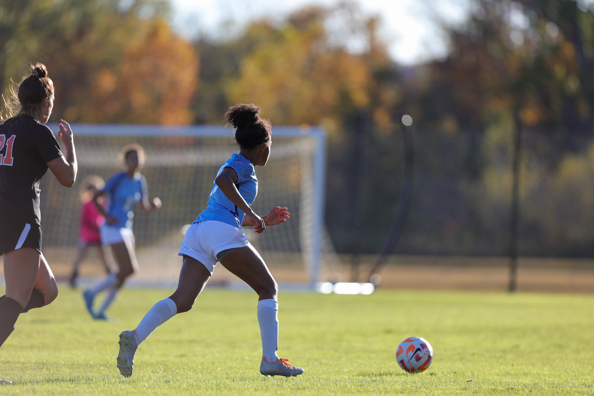 SBA Girl’s Soccer vs. Ensworth in the first round of the TSSAA State Tournament in Nashville, TN, on Oct. 17, 2022. (Ryan Beatty/SBA)