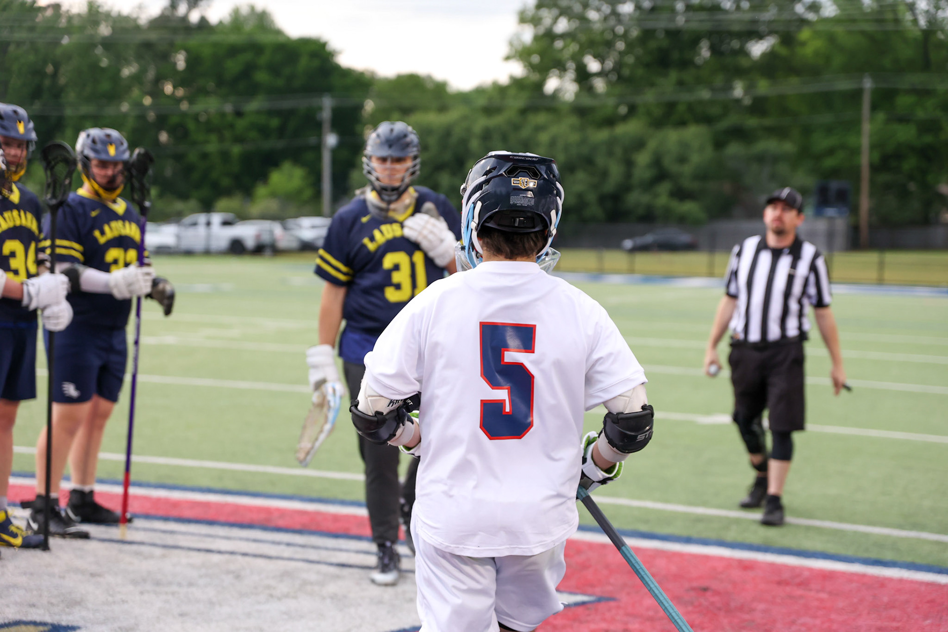 SBA Boys Lacrosse Senior Night (Ryan Beatty Photo)