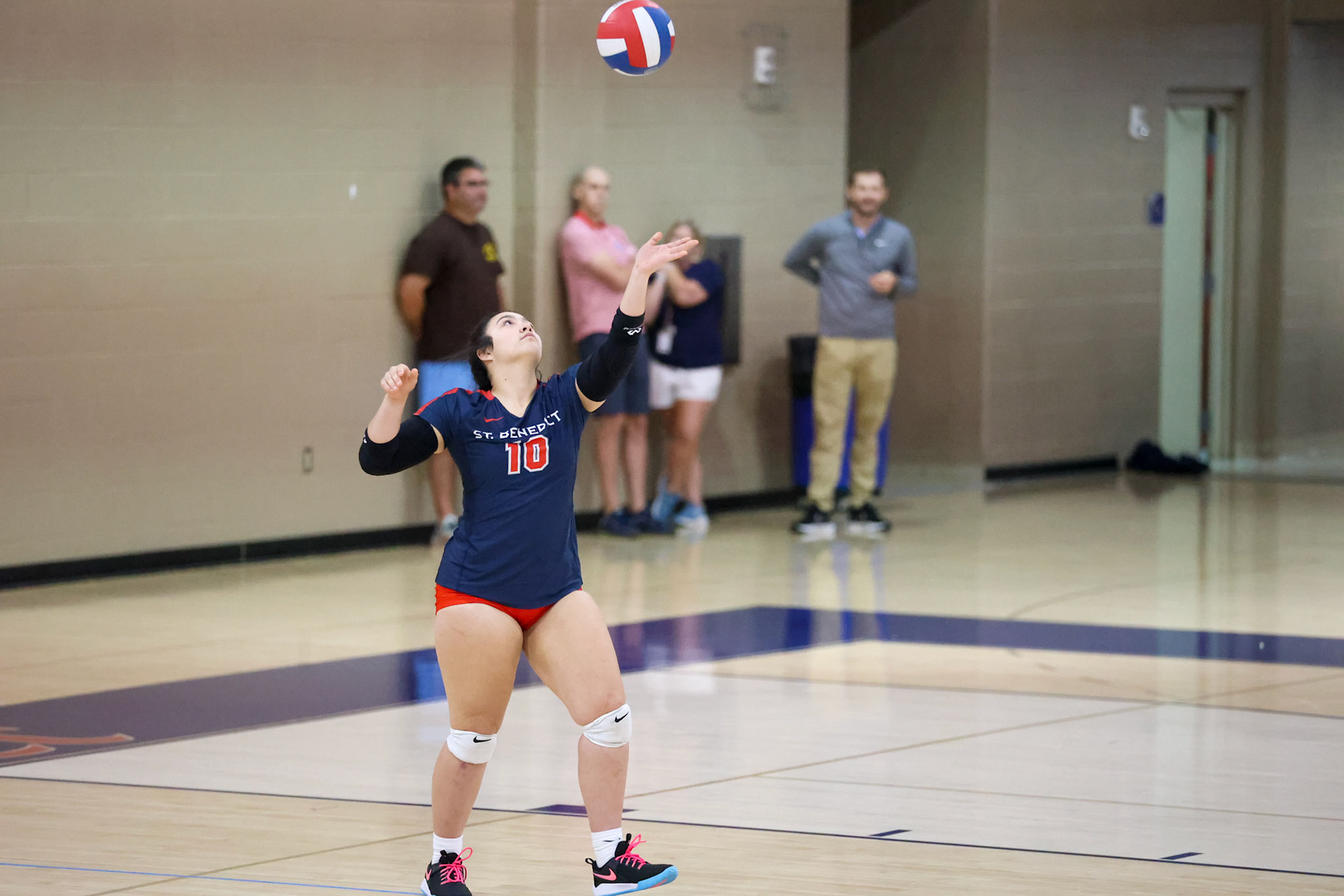 St. Benedict Volleyball vs West Memphis at St. Benedict on Monday, September 12, 2022. (Ryan Beatty/SBA)