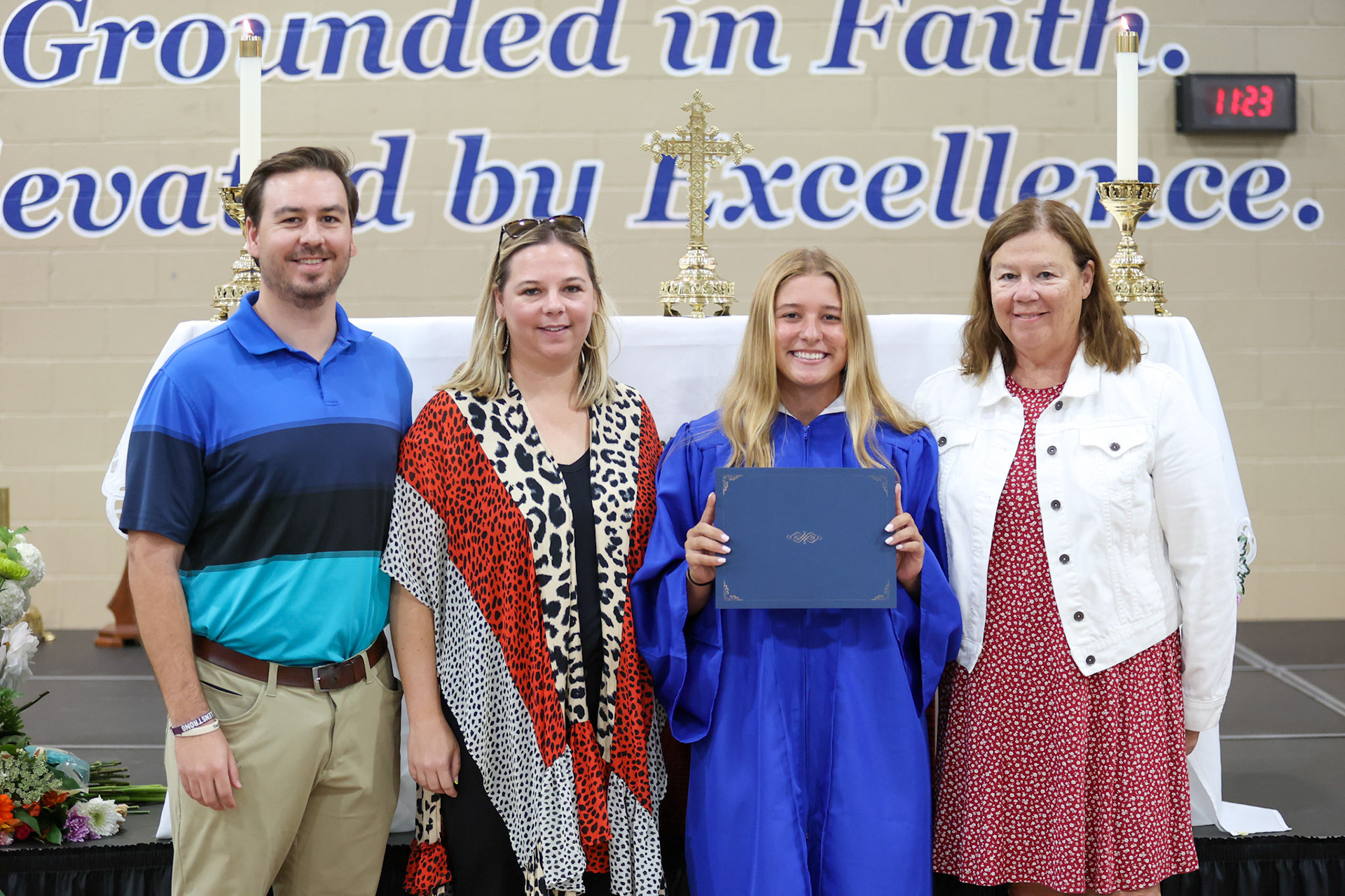 May Crowning at St. Benedict at Auburndale High School in Memphis, TN on May 3, 2022. (Ryan Beatty/SBA)