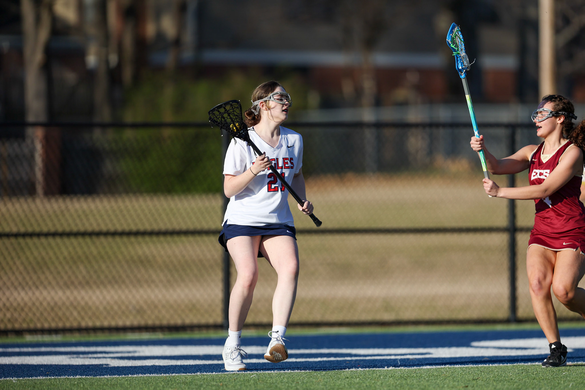 SBA Lacrosse vs ECS. (Ryan Beatty Photo)